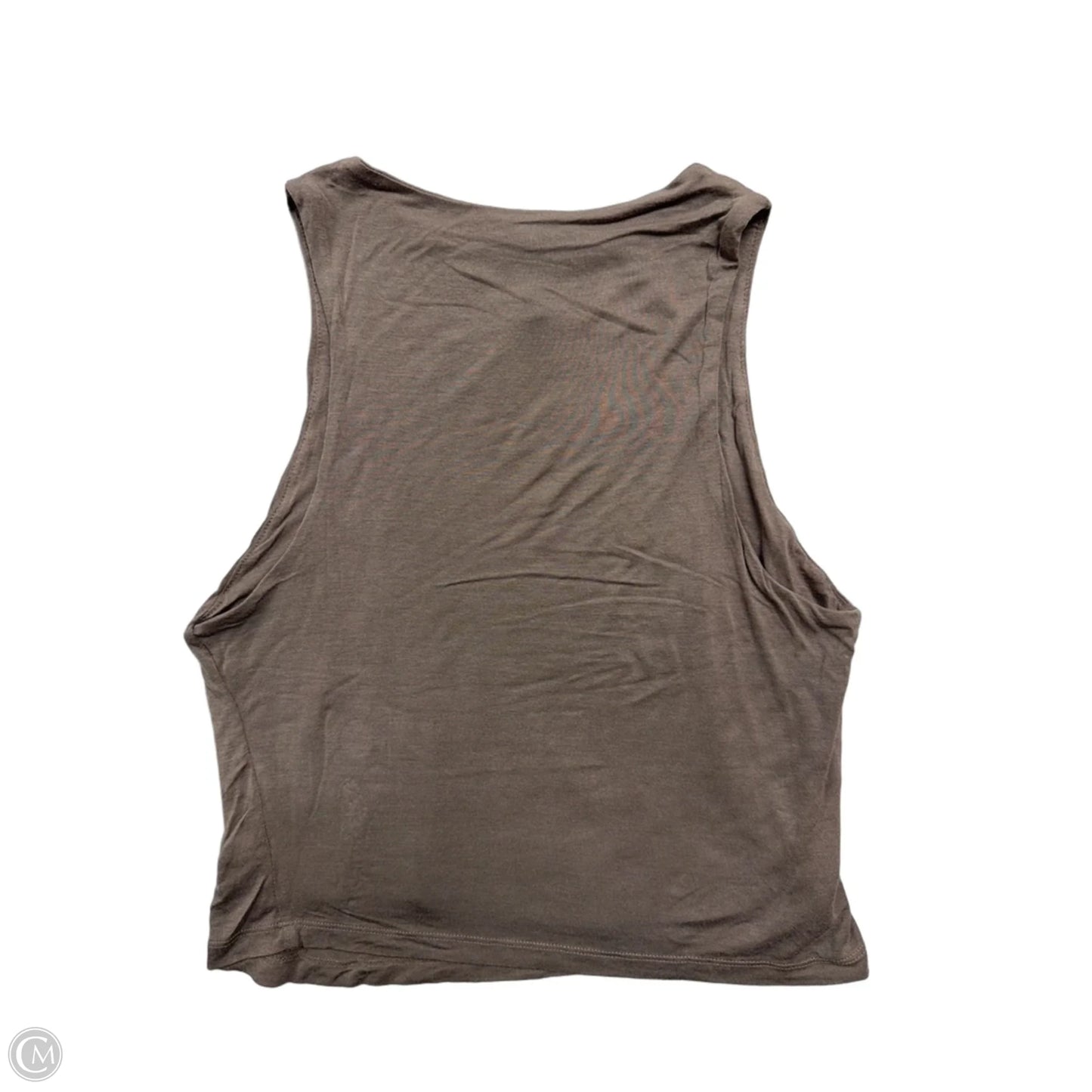 Tank Top By Clothes Mentor In Brown, Size: S