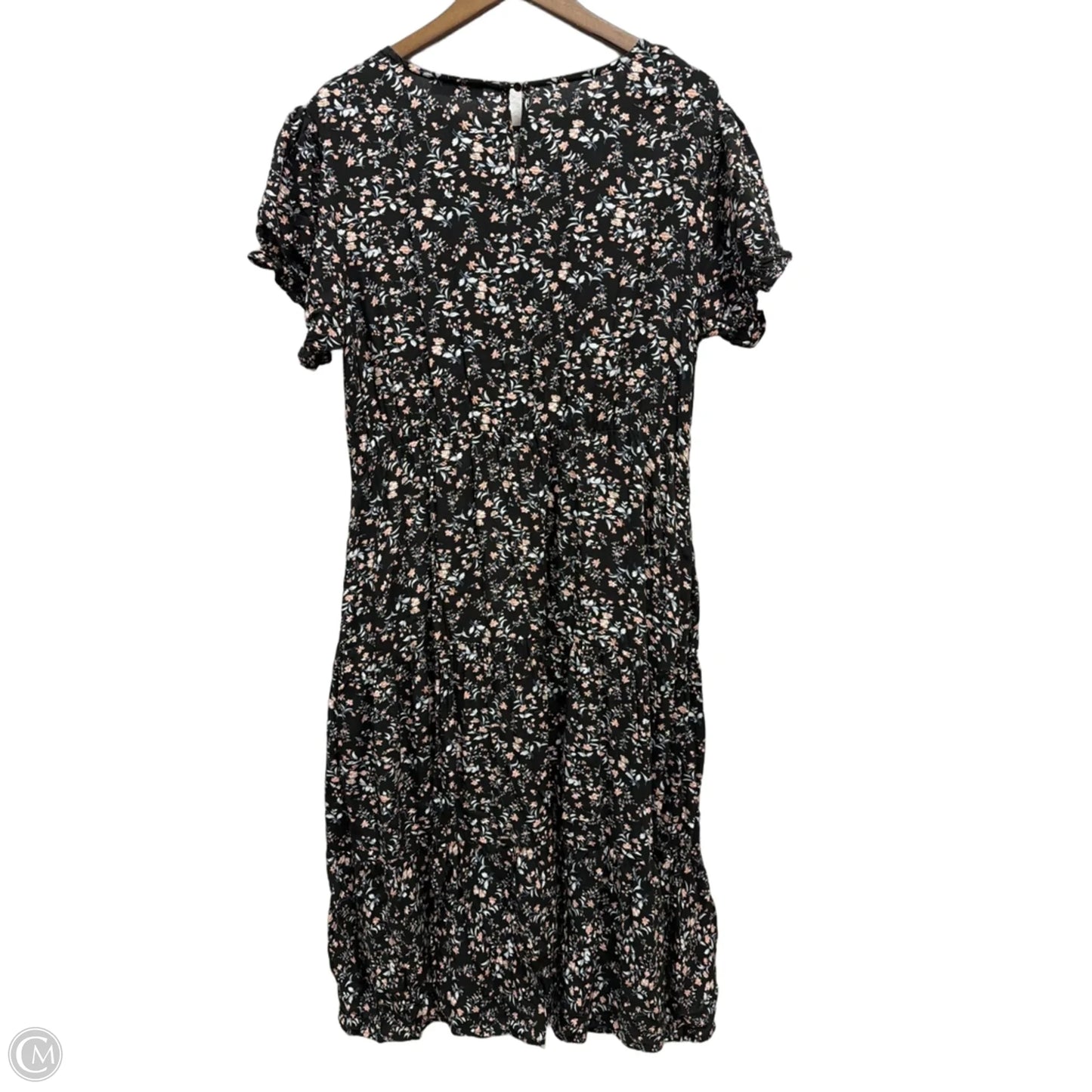 Dress Casual Midi By Clothes Mentor In Floral Print, Size: Xl