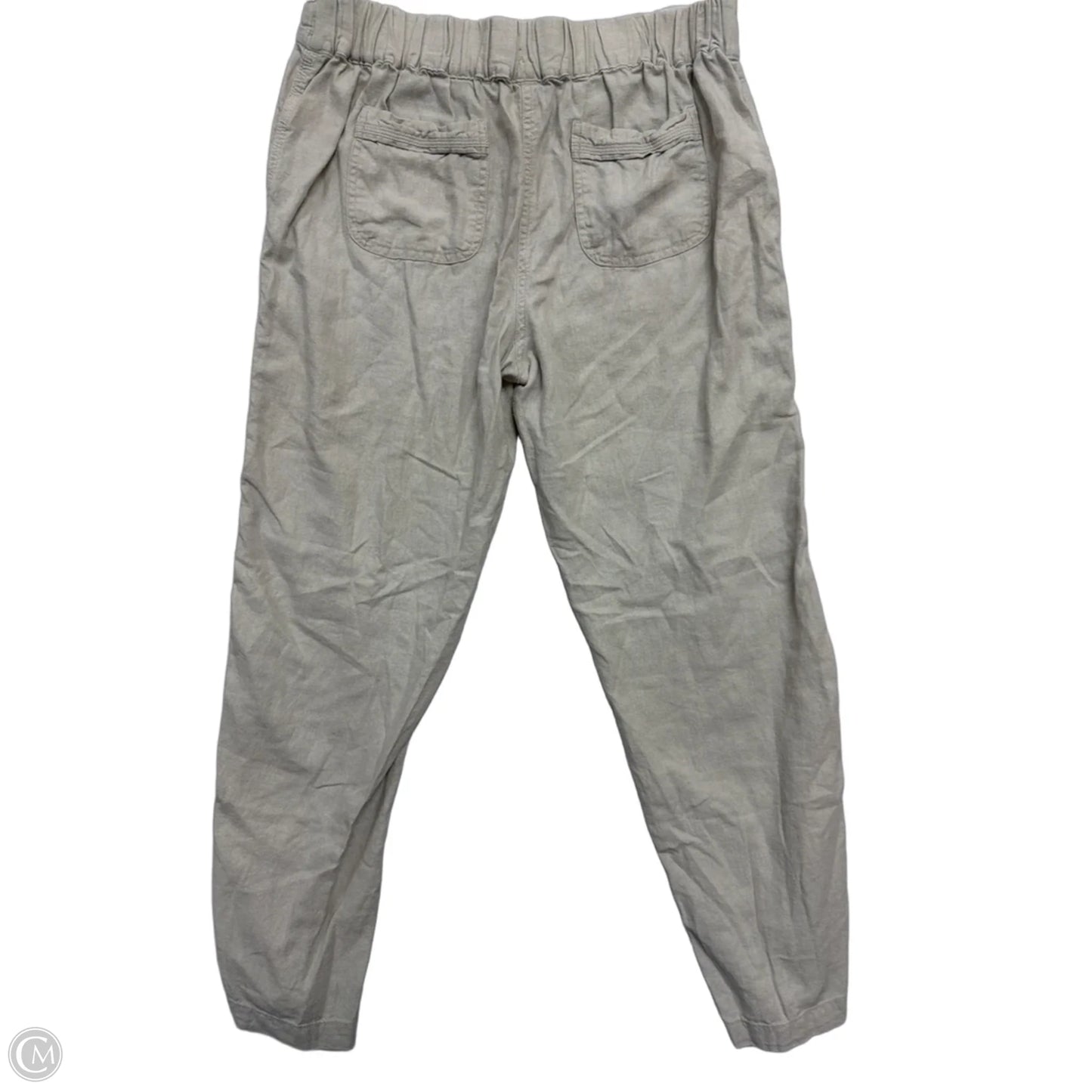Pants Linen By Per Se In Beige, Size: 8