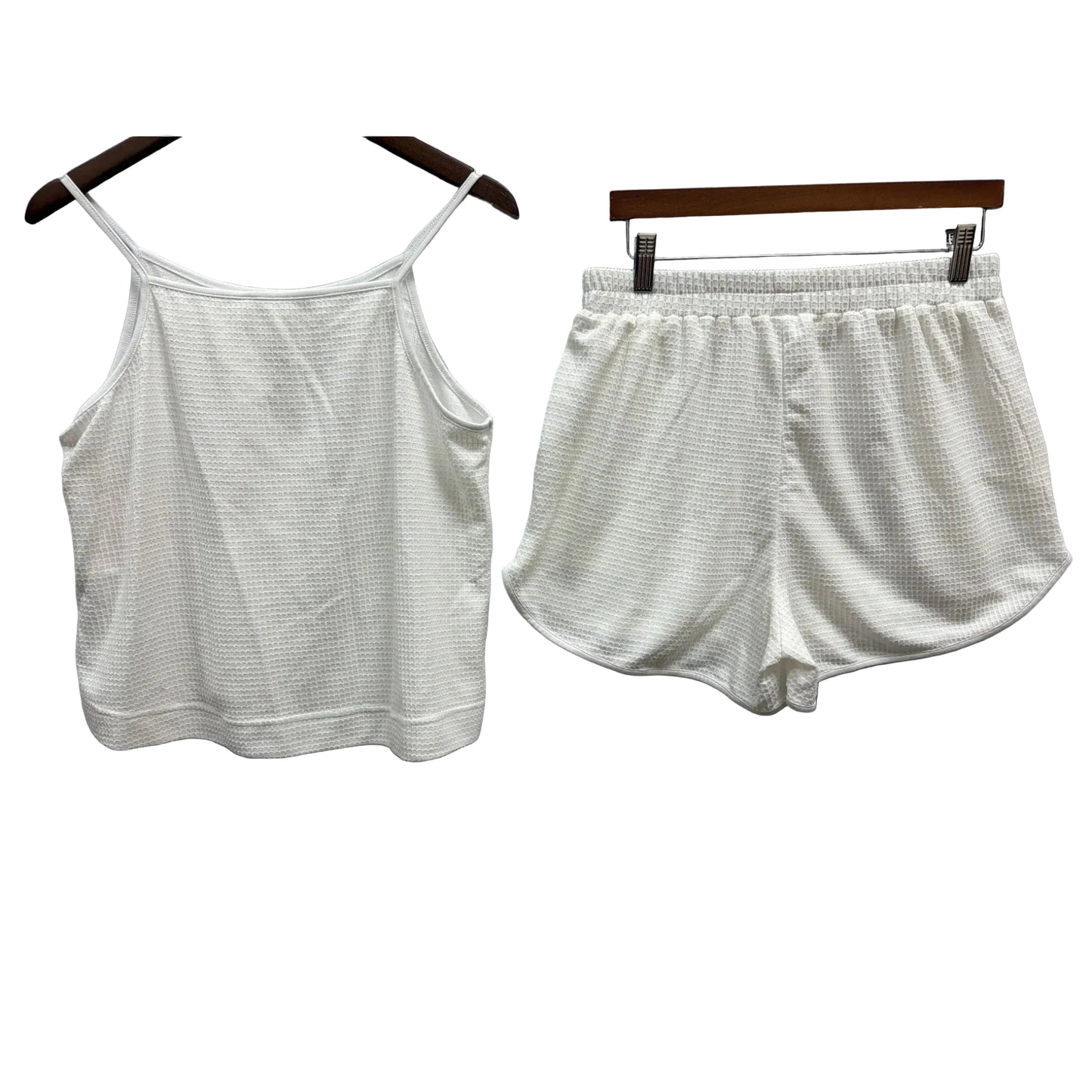 Shorts Set By Envy Divine In White, Size: 12
