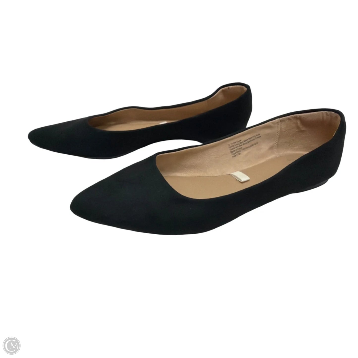 Shoes Flats By A New Day In Black, Size: 10