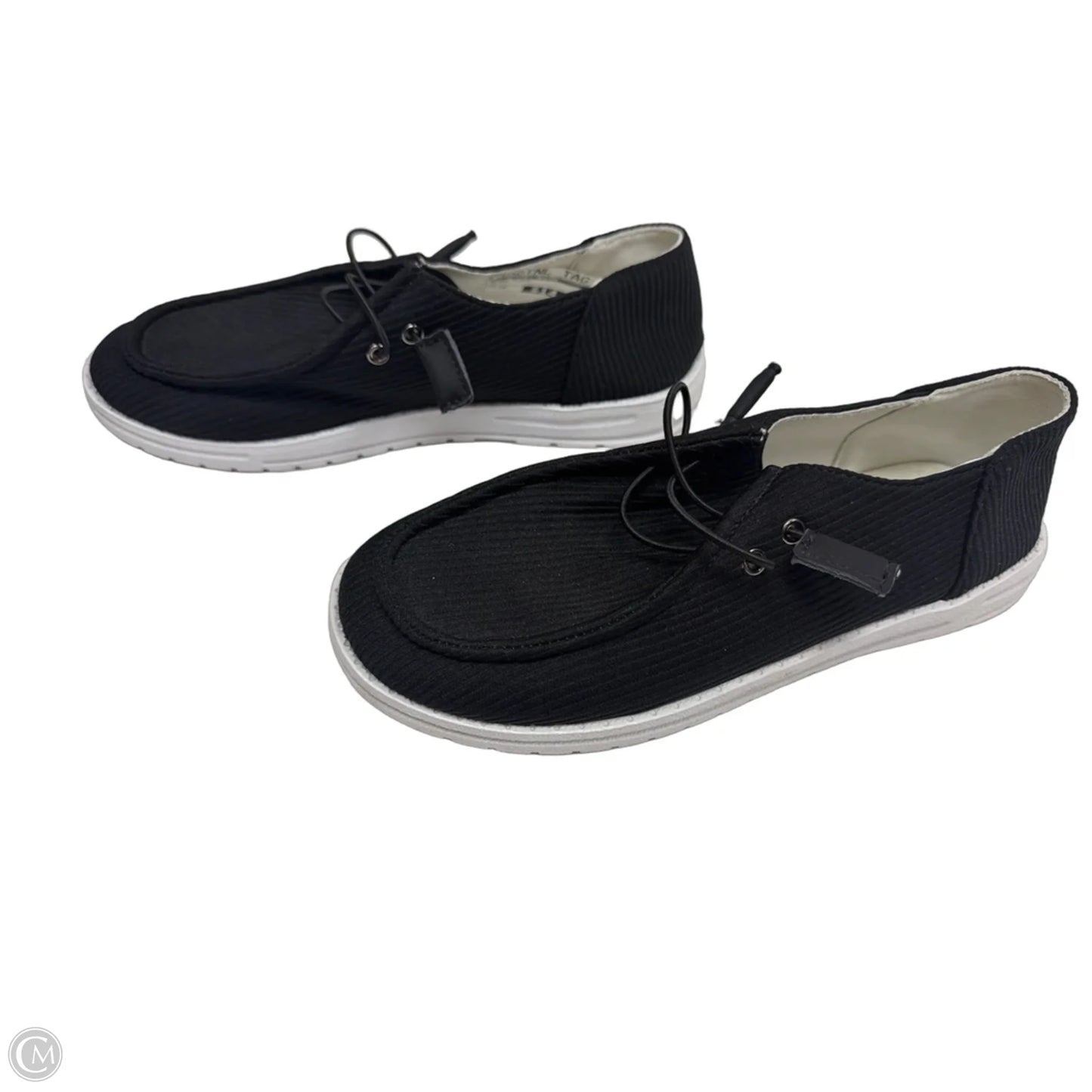 Shoes Flats By Clothes Mentor In Black, Size: 10