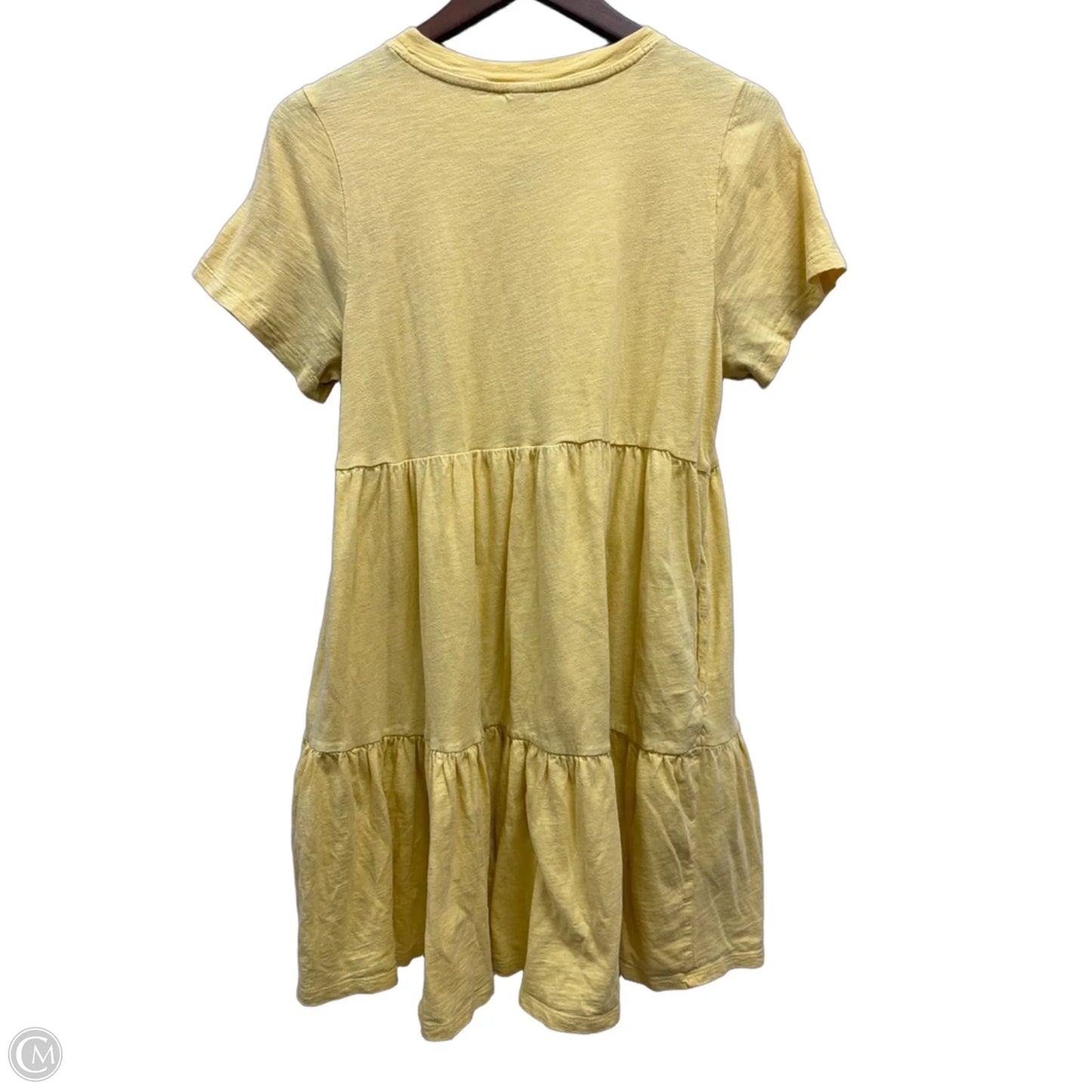 Dress Casual Short By Old Navy In Yellow, Size: M