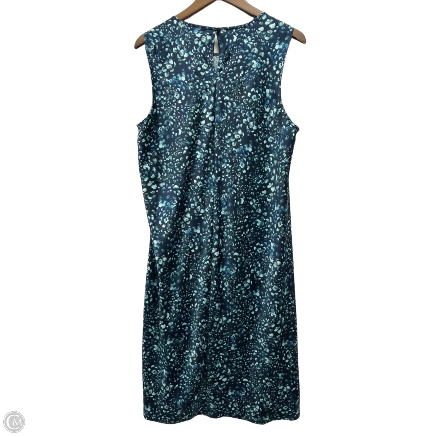 Dress Casual Midi By Terra & Sky In Blue, Size: 1x