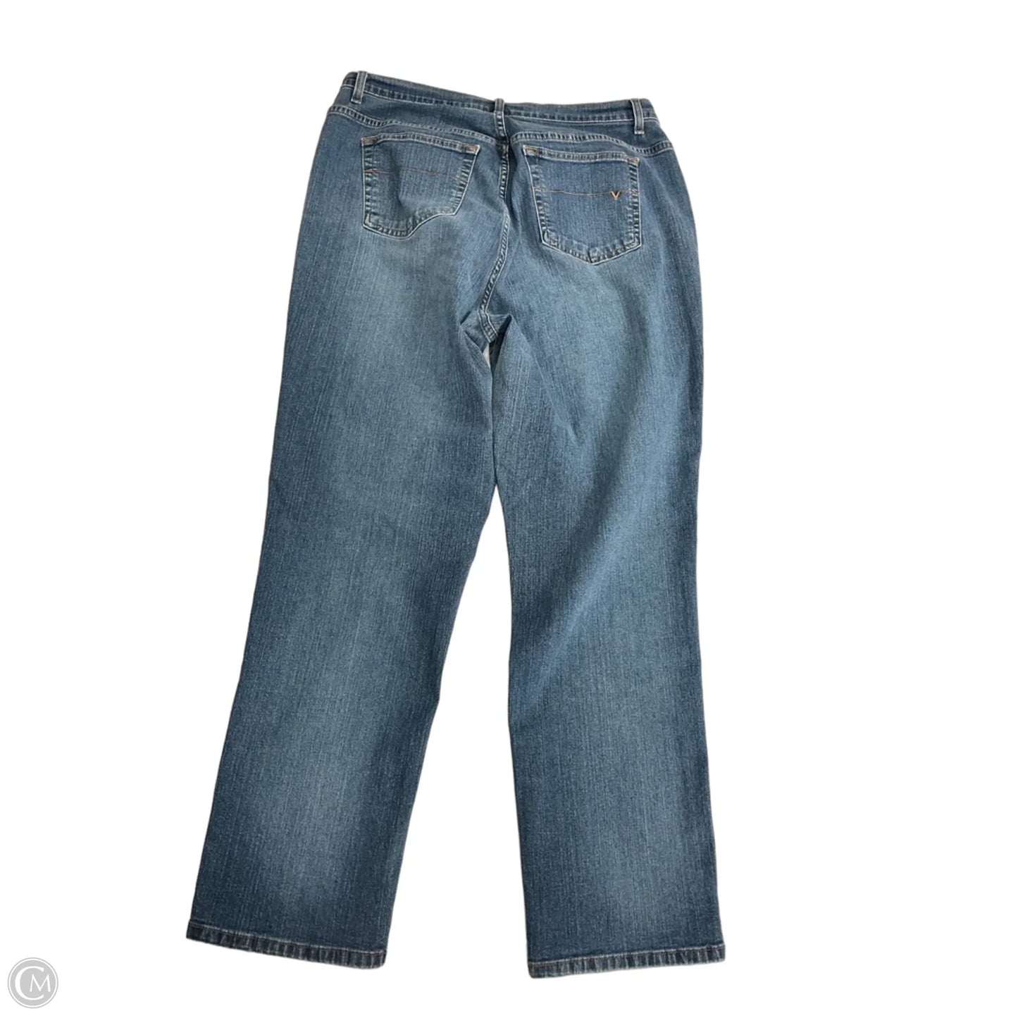 Jeans Straight By Venezia In Blue Denim, Size: 20