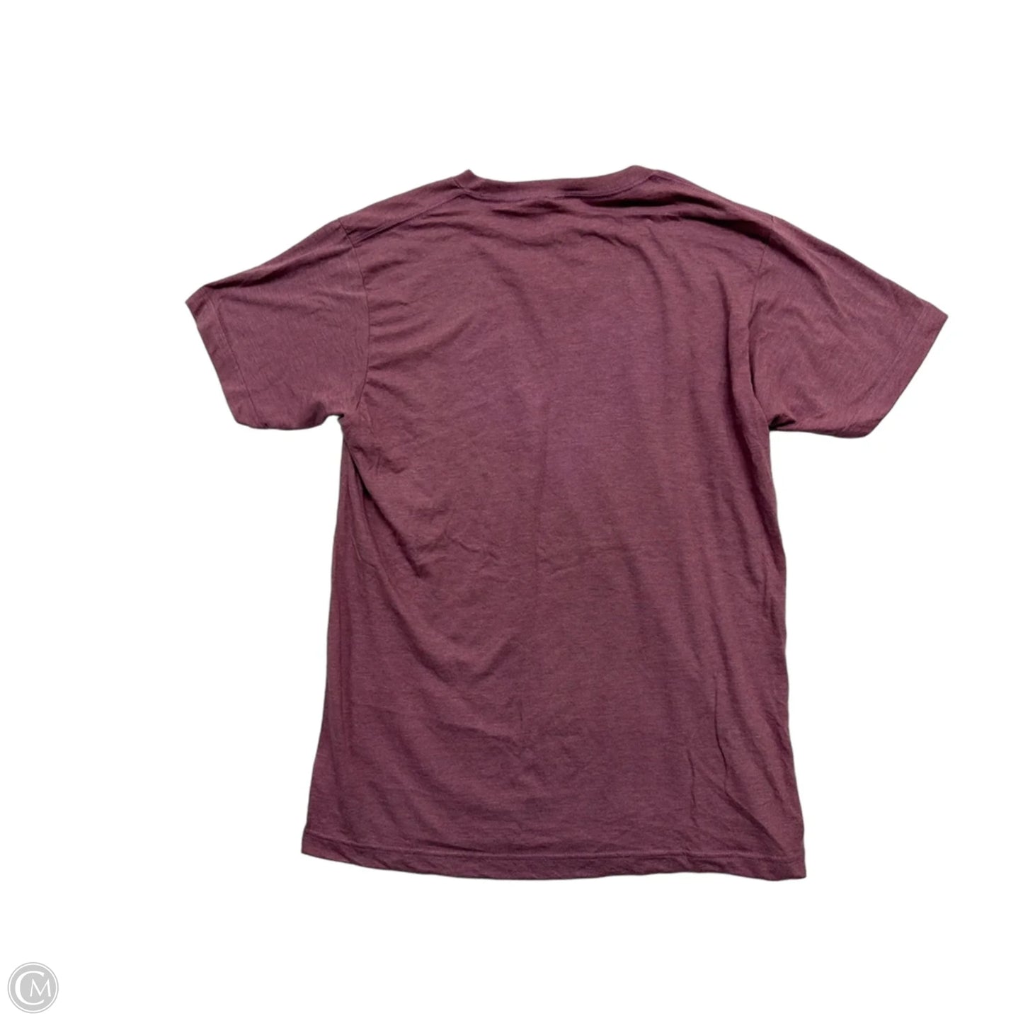 Top Short Sleeve By Tultex In Purple, Size: M