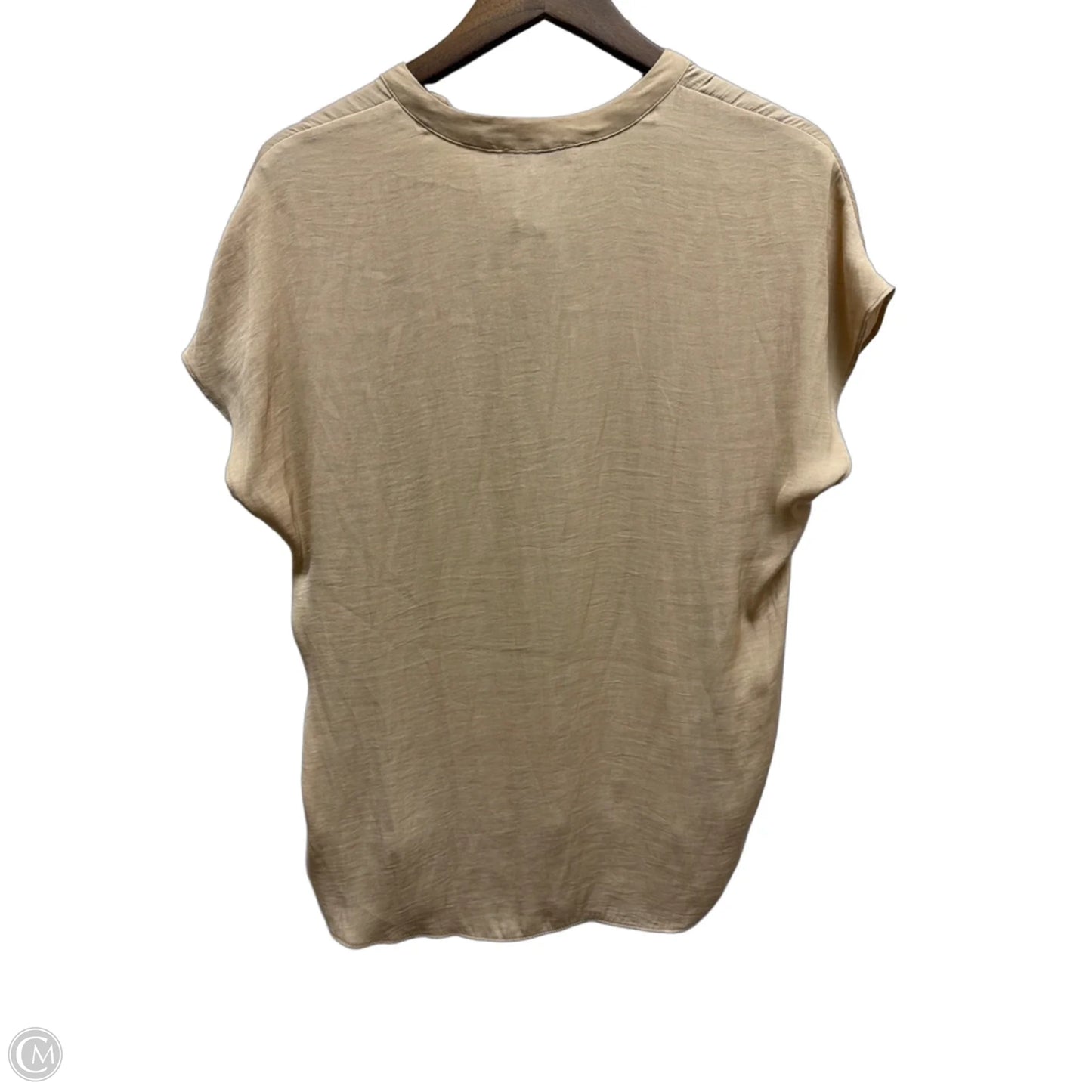 Top Sleeveless By Maison Damelie In Gold, Size: S
