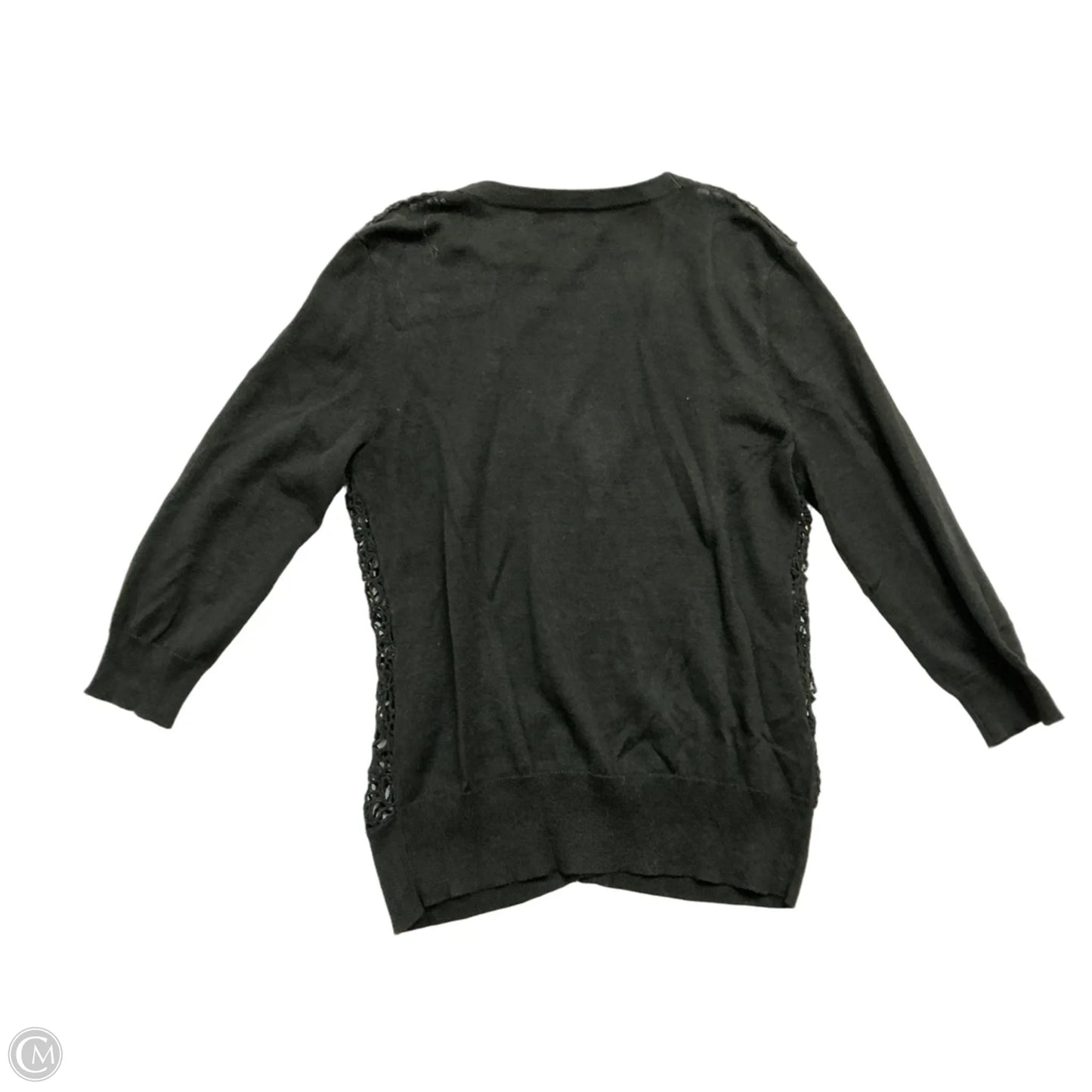 Cardigan By Cable And Gauge In Black, Size: L