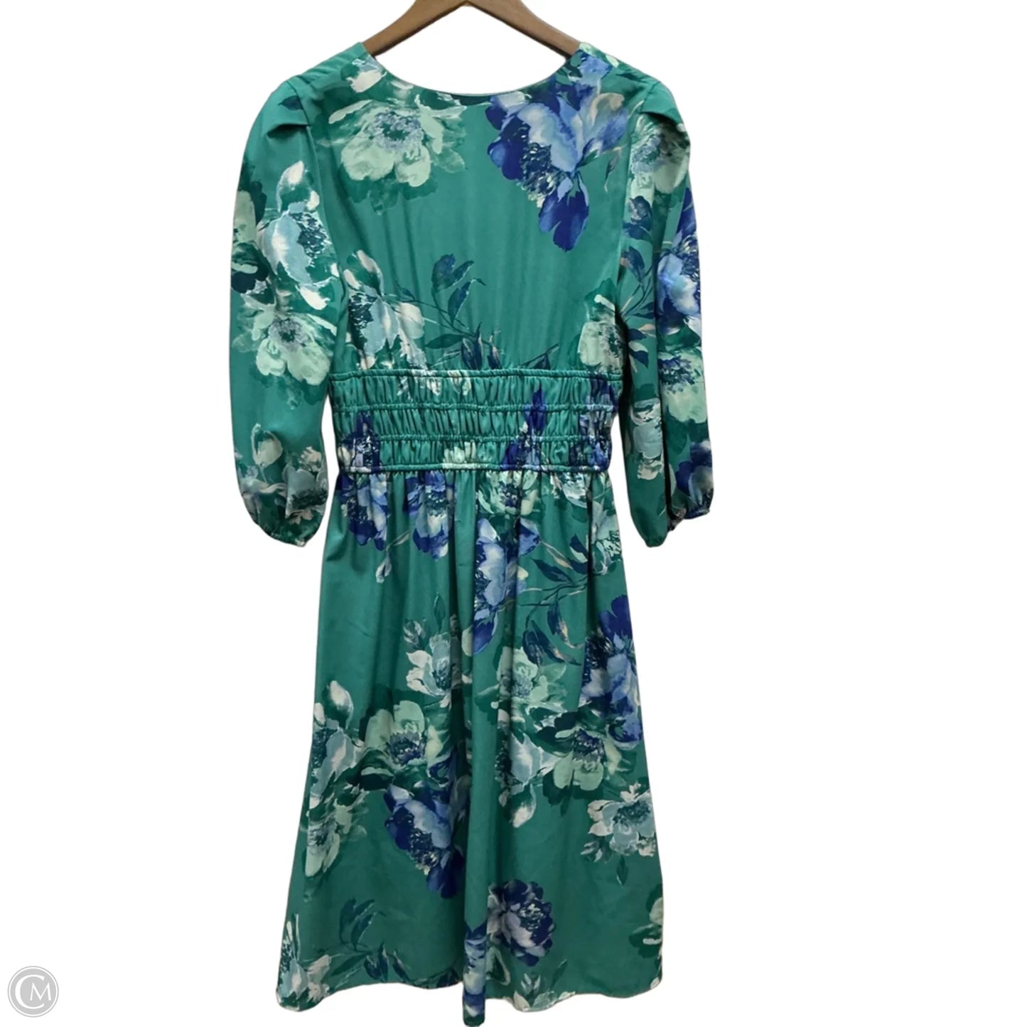Dress Casual Midi By Clothes Mentor In Floral Print, Size: Xl