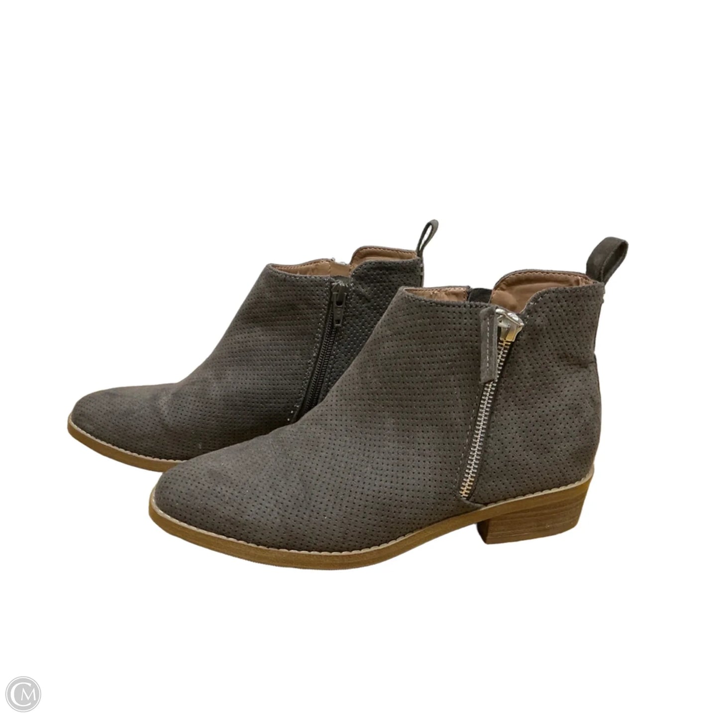Boots Ankle Flats By Universal Thread In Brown, Size: 7