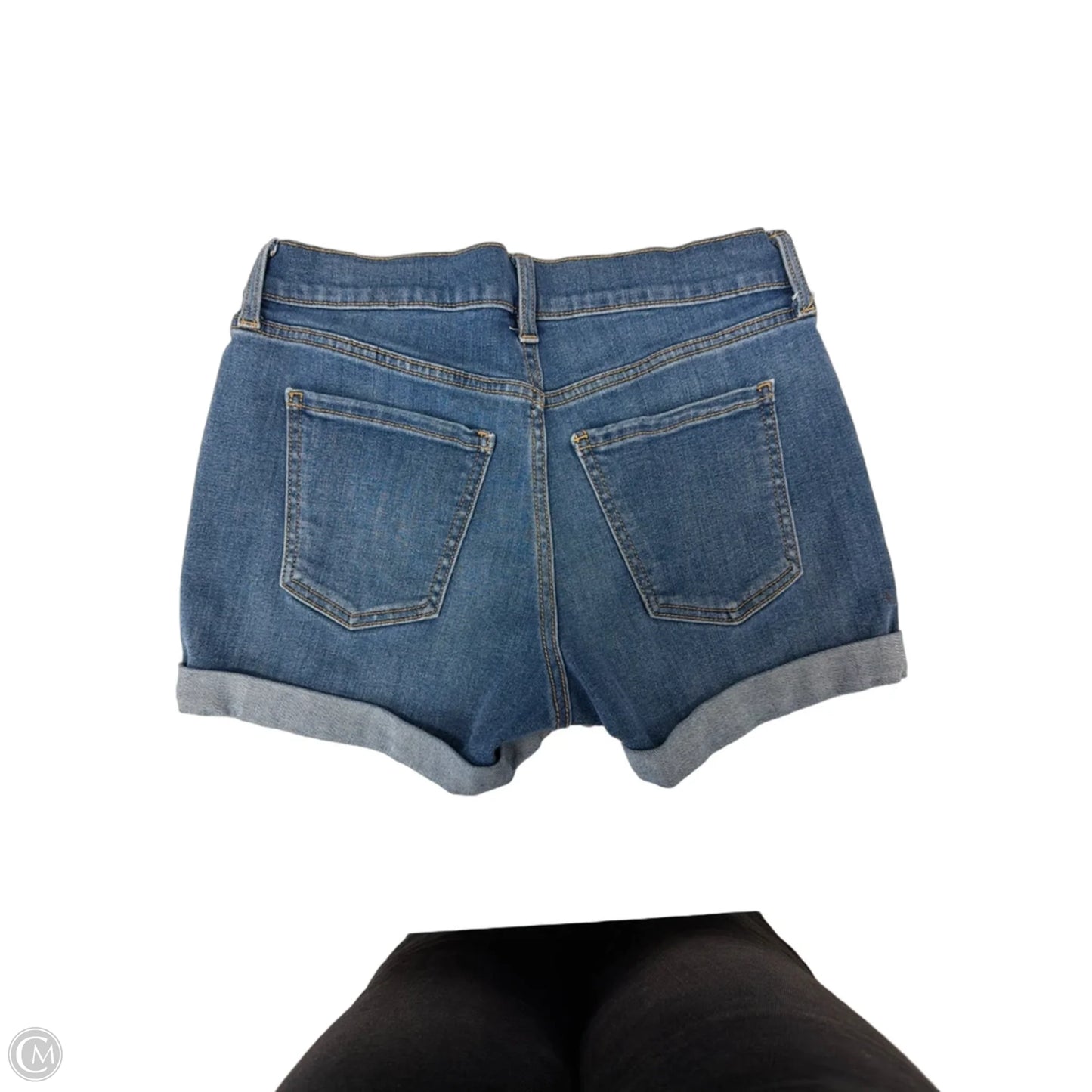 Shorts By Clothes Mentor In Blue Denim, Size: 0