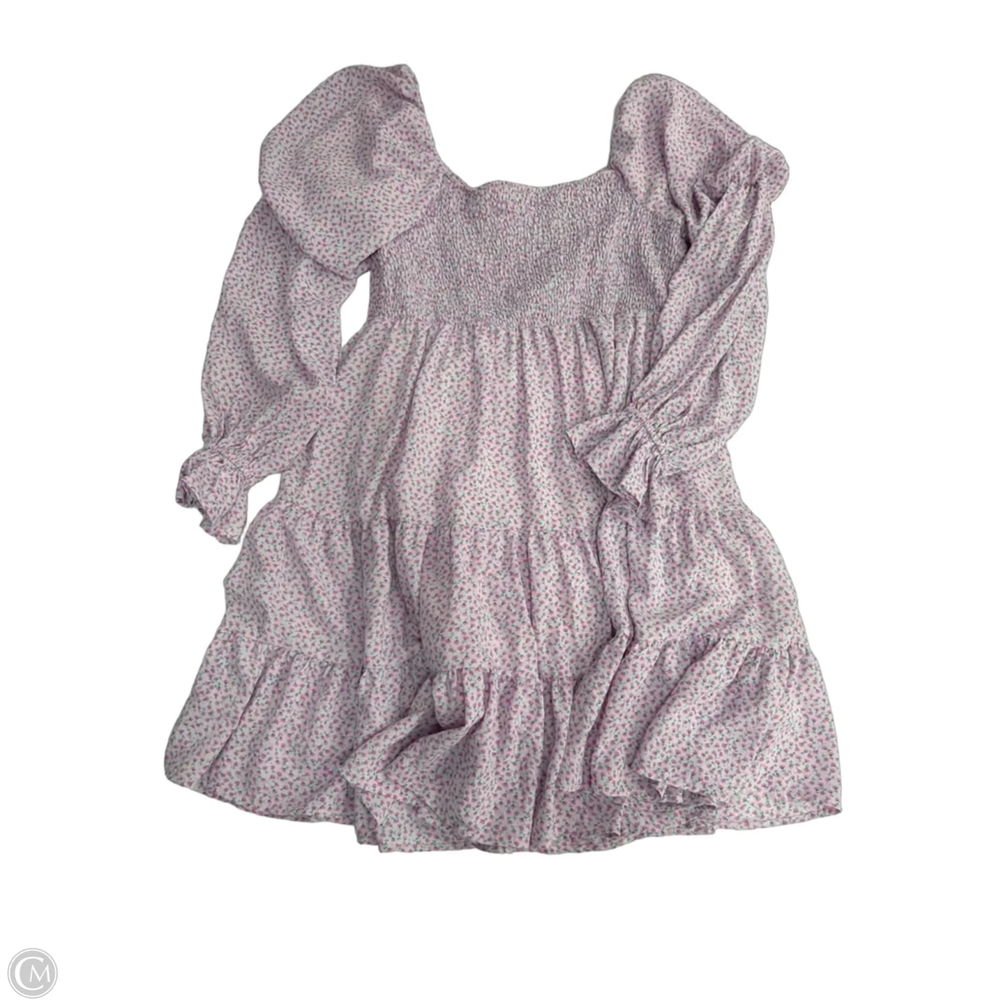 Dress Casual Short By Clothes Mentor In Floral Print, Size: Xl