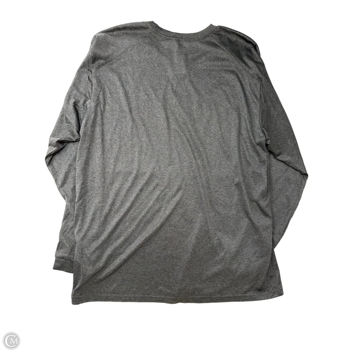Top Long Sleeve By badger In Grey, Size: L