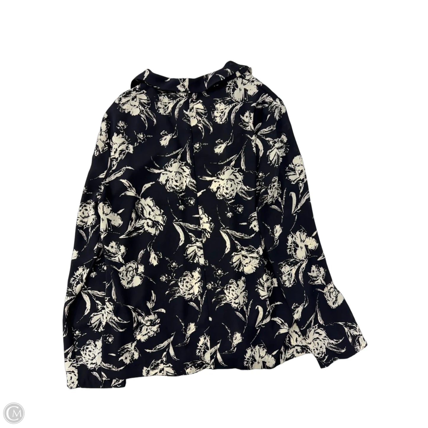 Kimono By Lush In Blue & Cream, Size: M