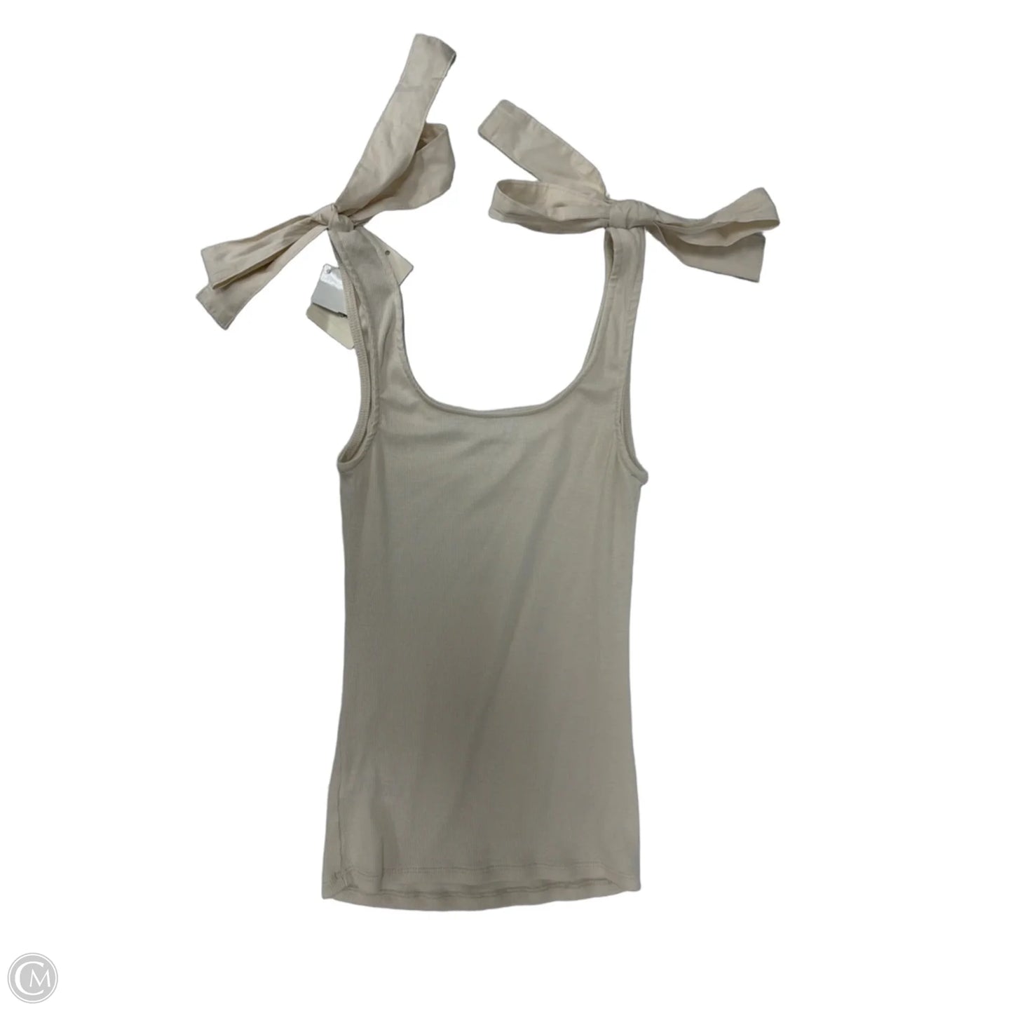 Tank Top By A New Day In Beige, Size: Xs
