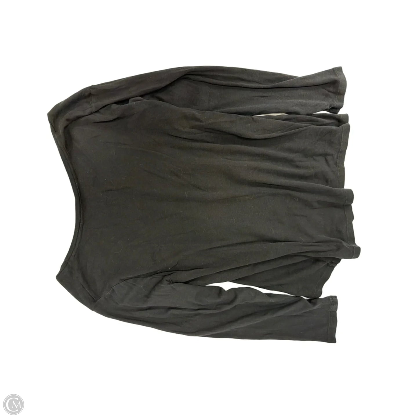 Top Long Sleeve Basic By St Johns Bay In Black, Size: 3x