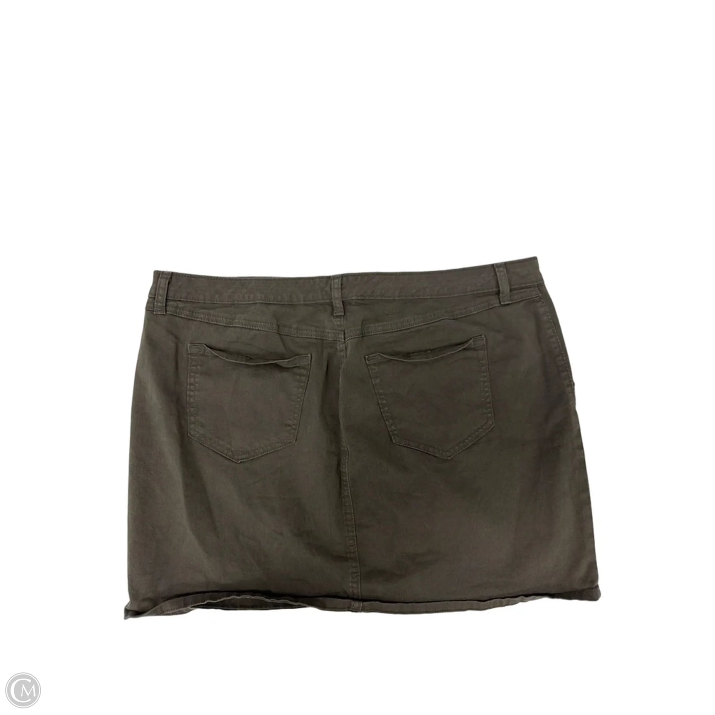Skirt Mini & Short By Gap In Green, Size: 16