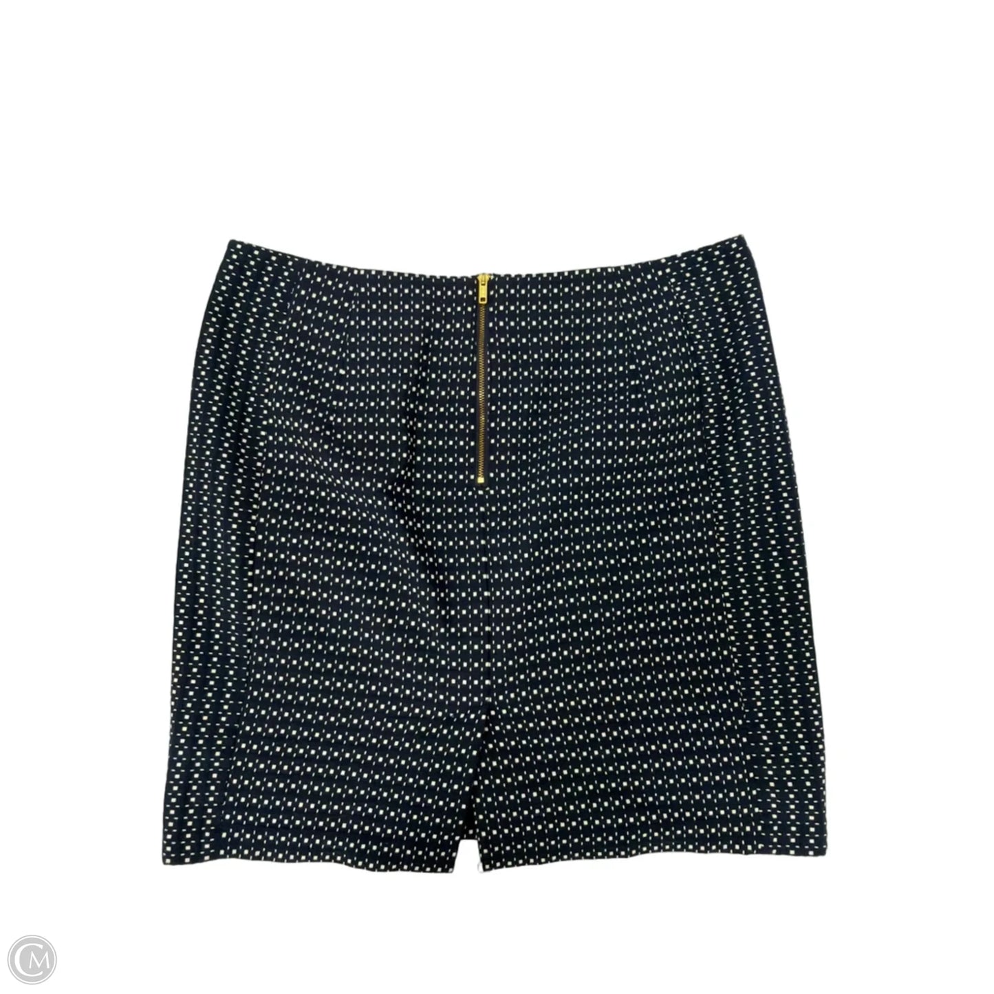 Skirt Mini & Short By Tommy Hilfiger In Blue & Cream, Size: 14
