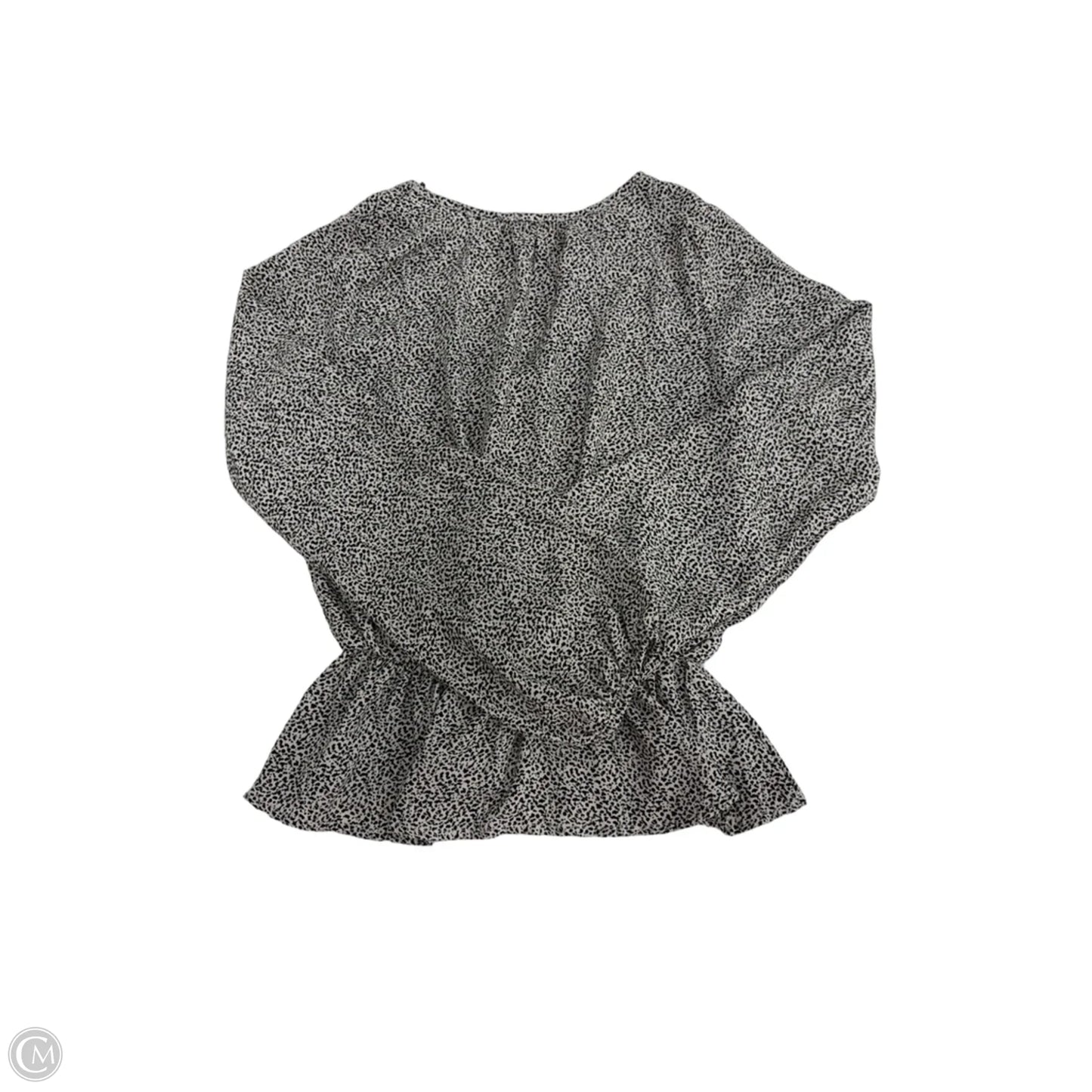 Top Long Sleeve By Sienna Sky In Animal Print, Size: Xs