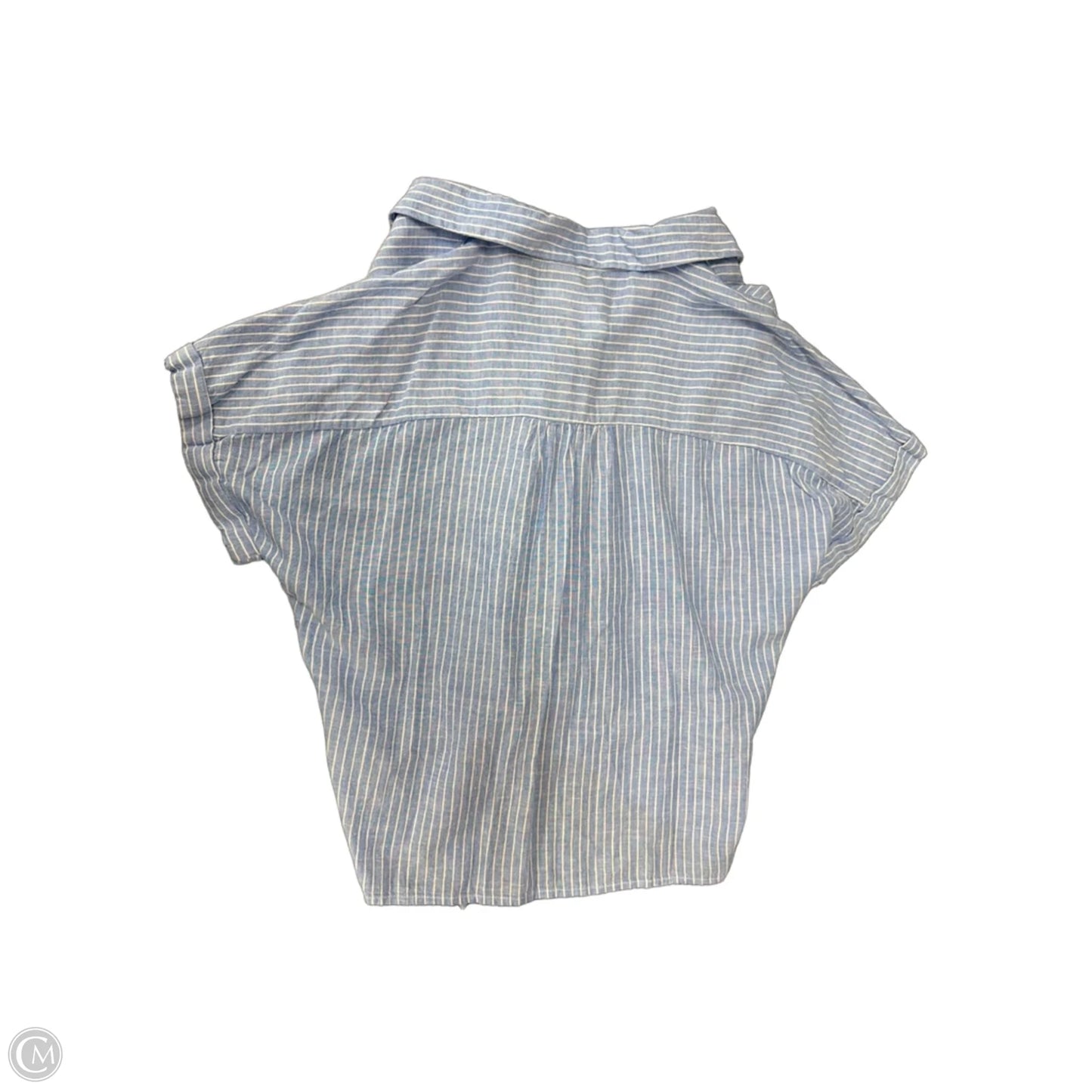 Top Short Sleeve By Beachlunchlounge In Striped Pattern, Size: L