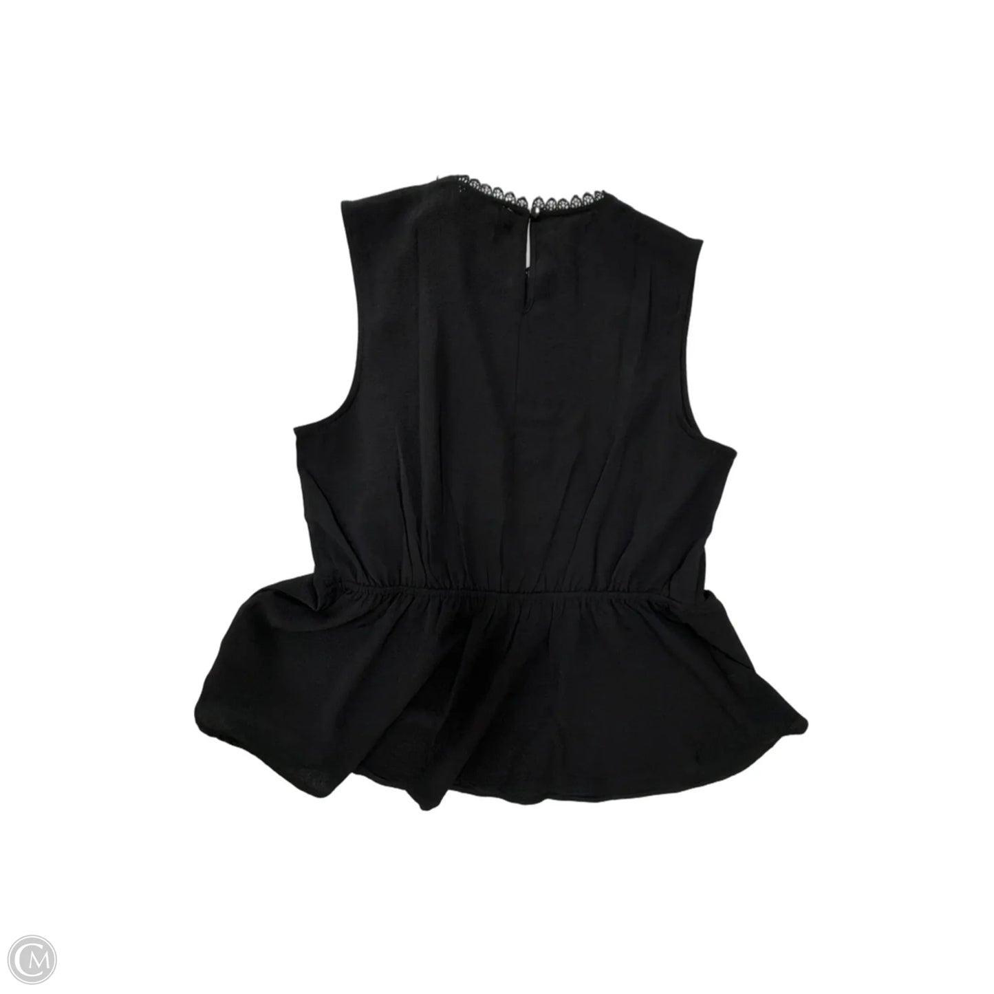 Top Sleeveless By Monteau In Black, Size: Xl