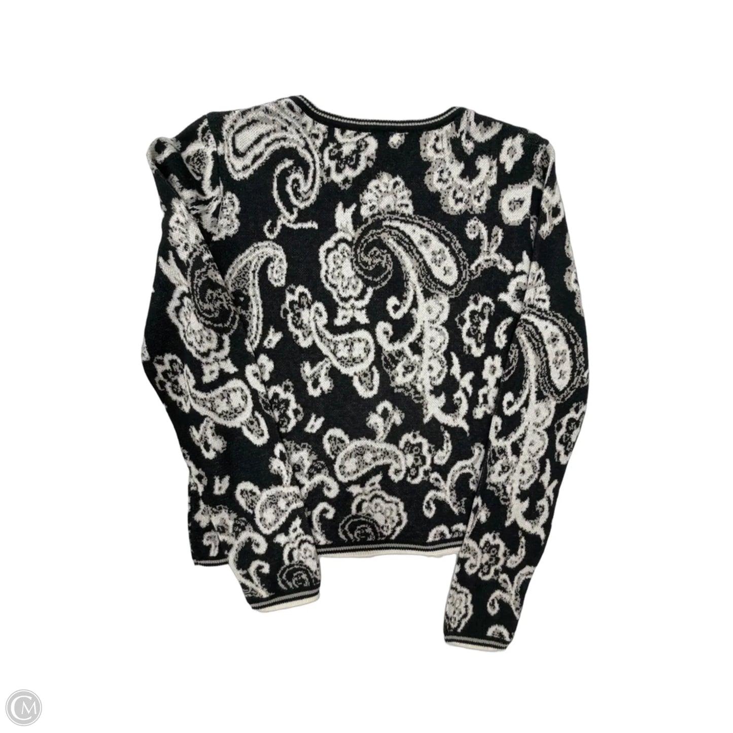 Cardigan By Premise In Black & Grey, Size: S