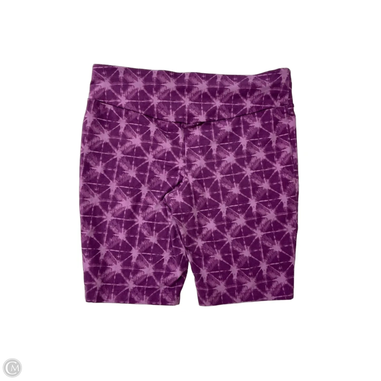 Shorts By Terra & Sky In Purple, Size: Xl