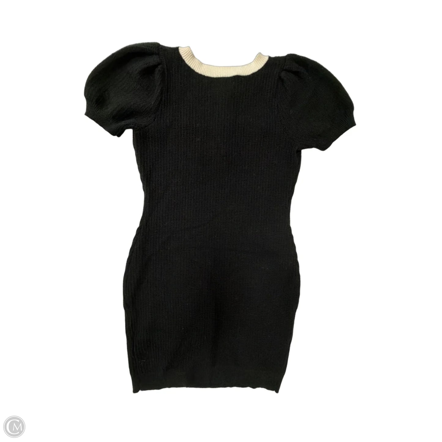 Dress Casual Short By Express In Black & Cream, Size: S
