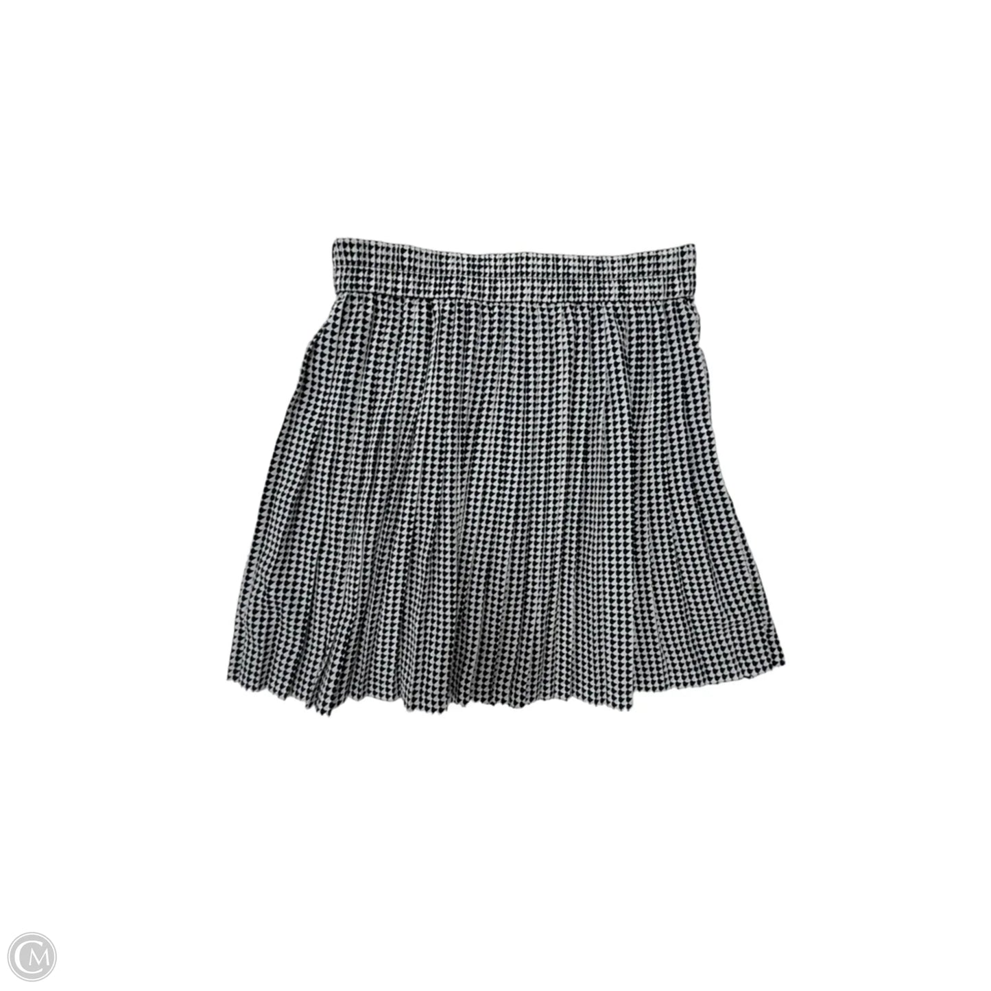 Skirt Mini & Short By Banana Republic In Blue & White, Size: S