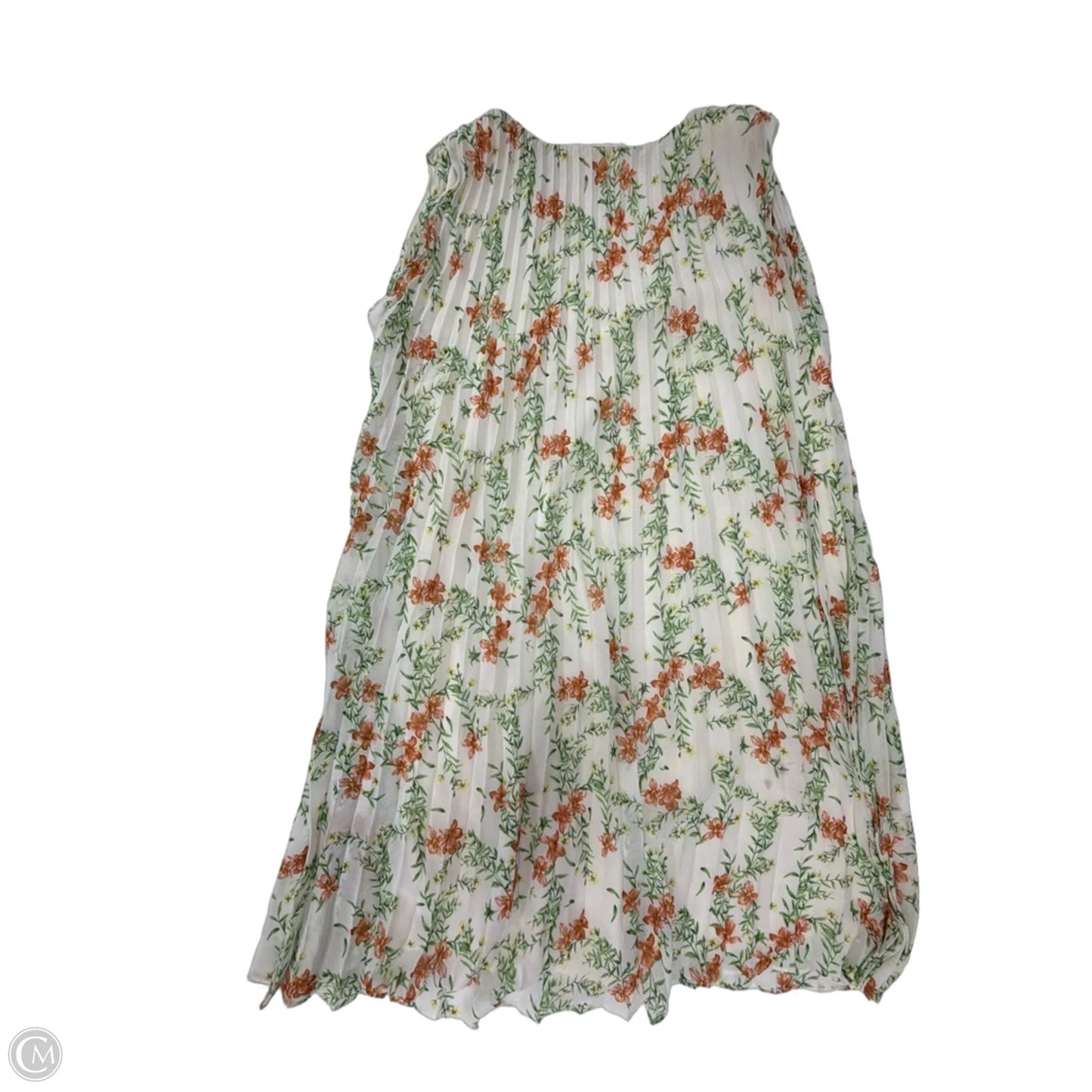 Dress Casual Midi By Max Studio In Floral Print, Size: M