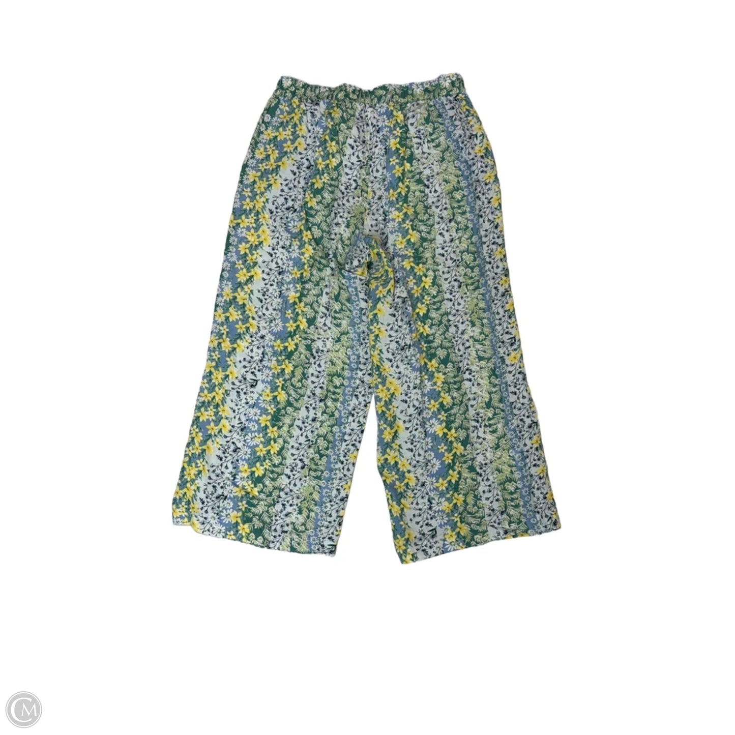 Pants Wide Leg By Loft In Floral Print, Size: M