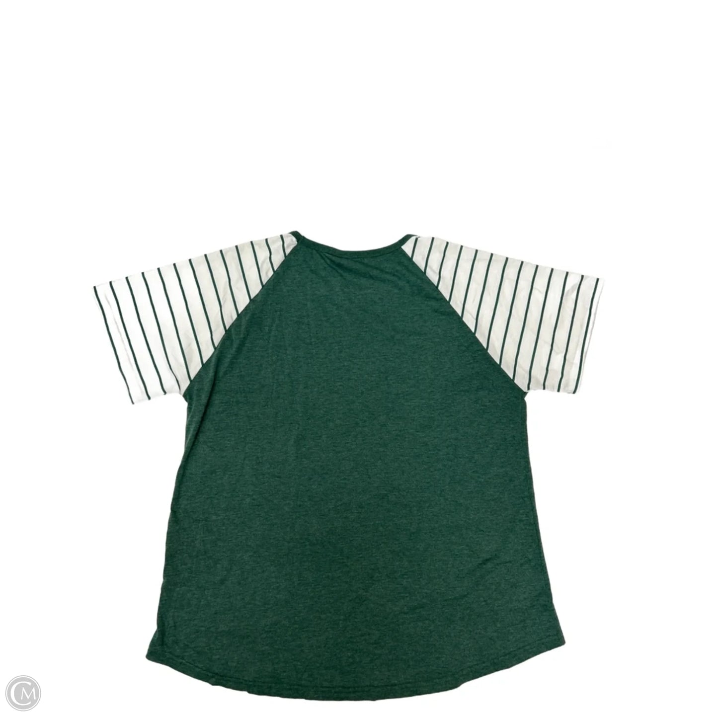 Top Short Sleeve By Clothes Mentor In Green, Size: Xl