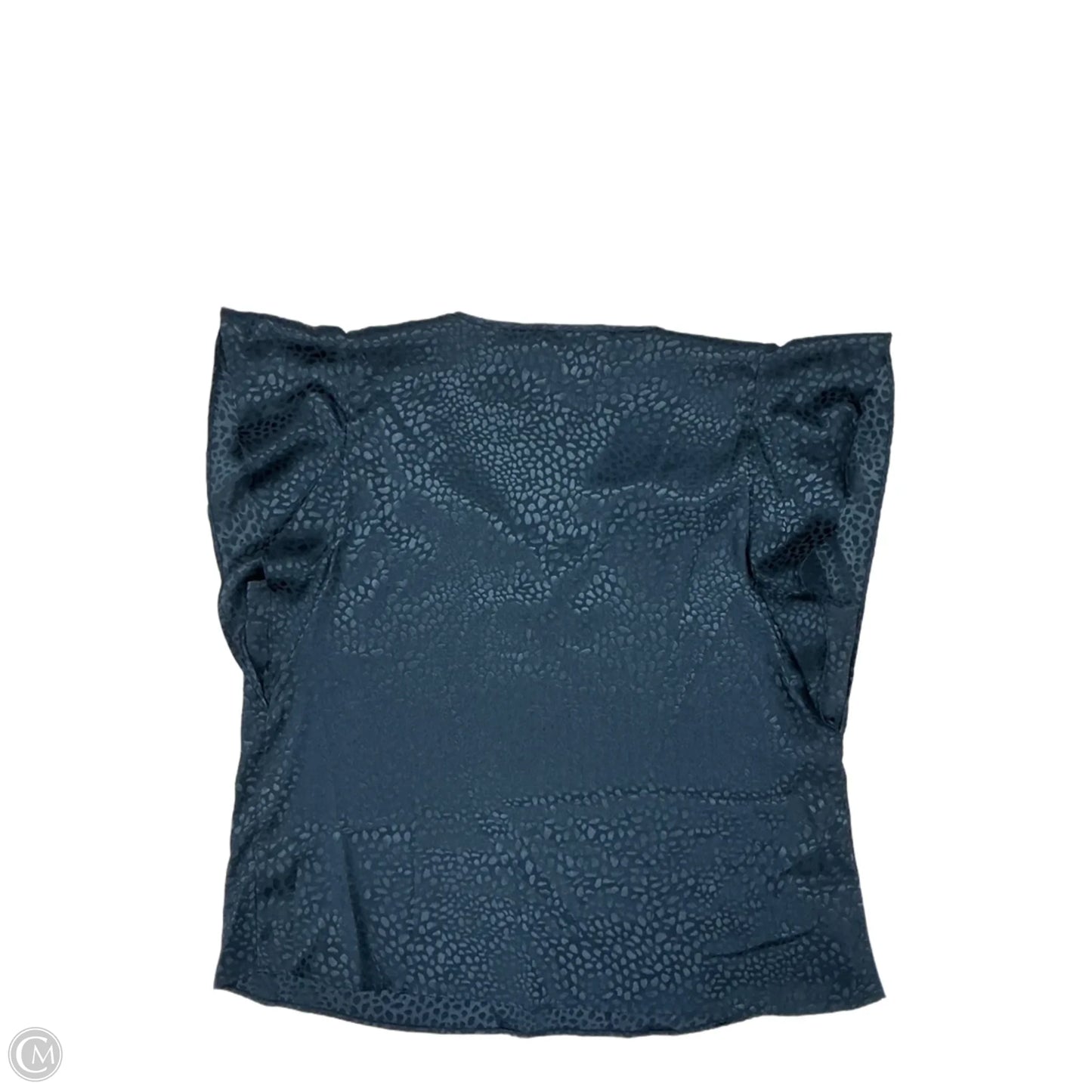 Top Short Sleeve By Nine West Apparel In Animal Print, Size: L
