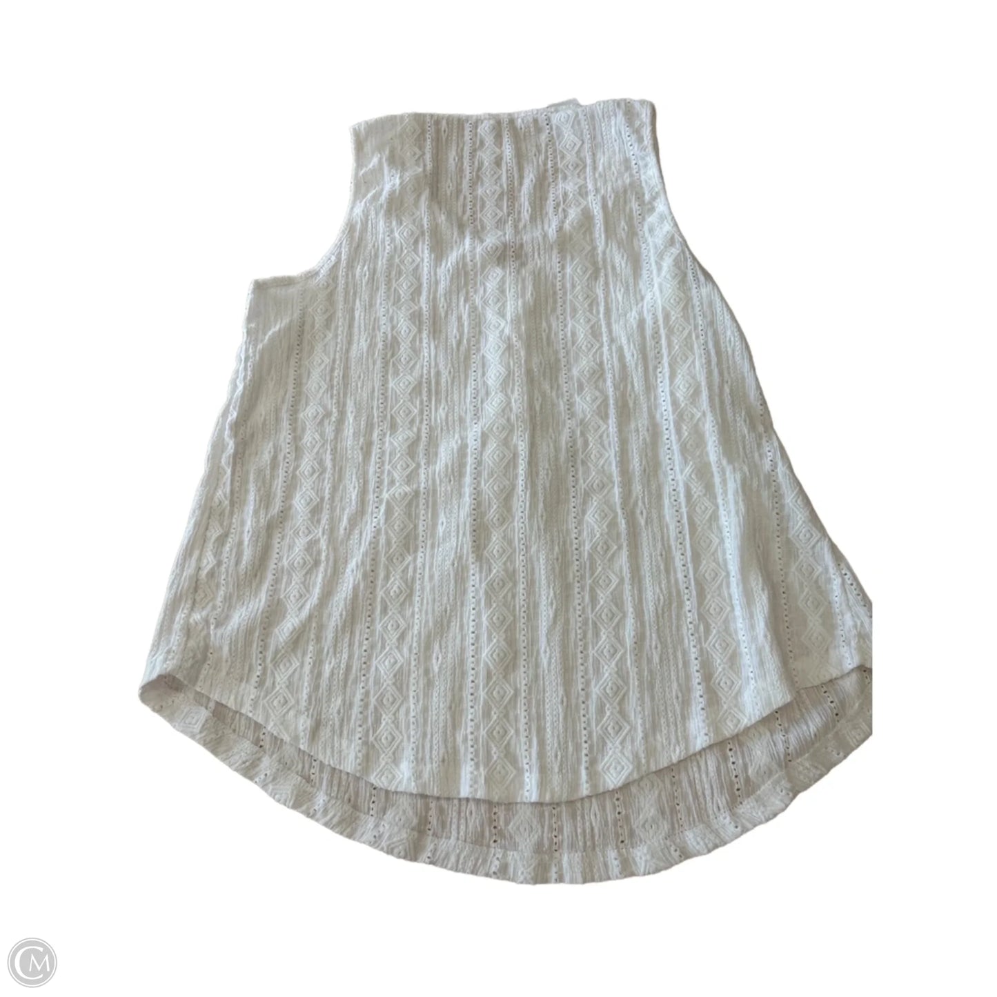 Tank Top By Clothes Mentor In White, Size: 2x
