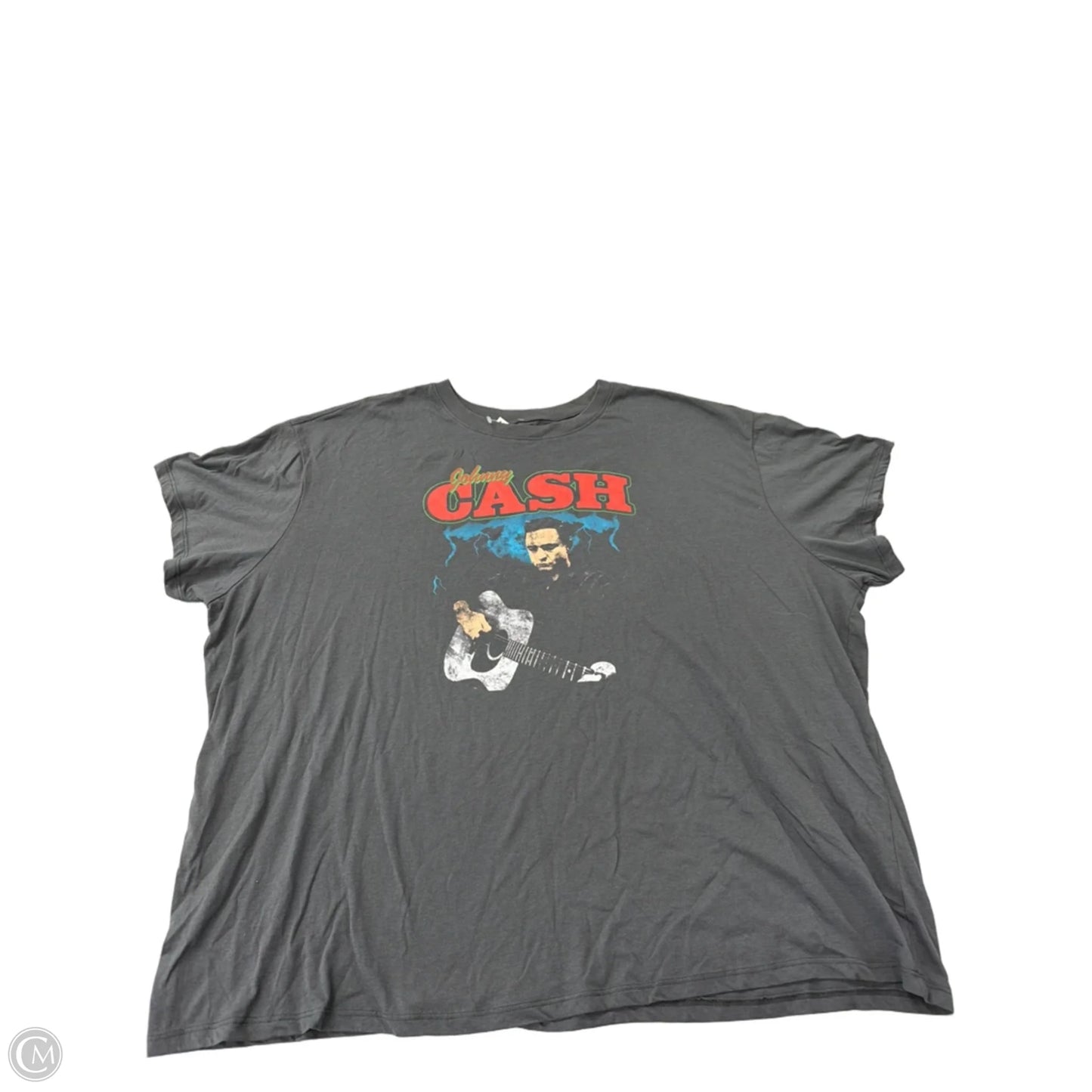 Top Short Sleeve By Torrid In Grey, Size: 4x