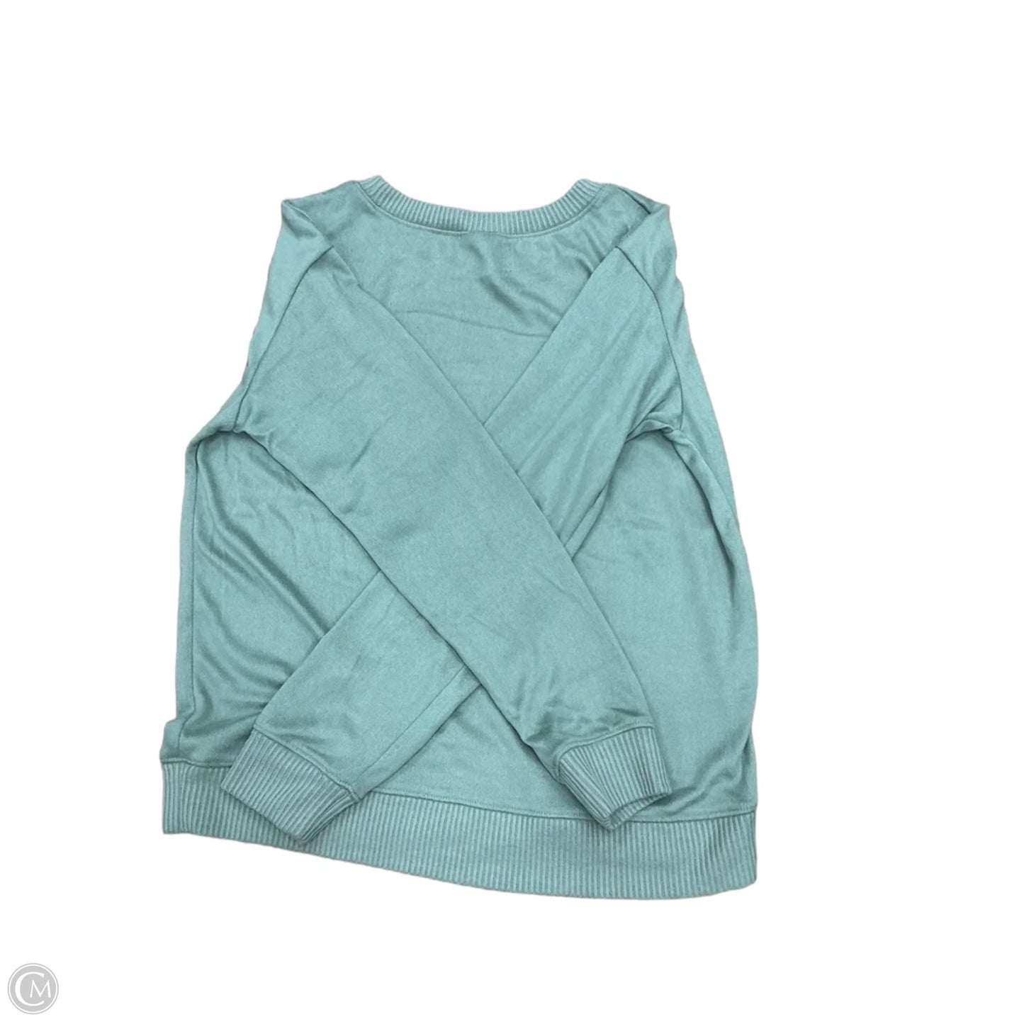 Top Long Sleeve By Clothes Mentor In Green, Size: M
