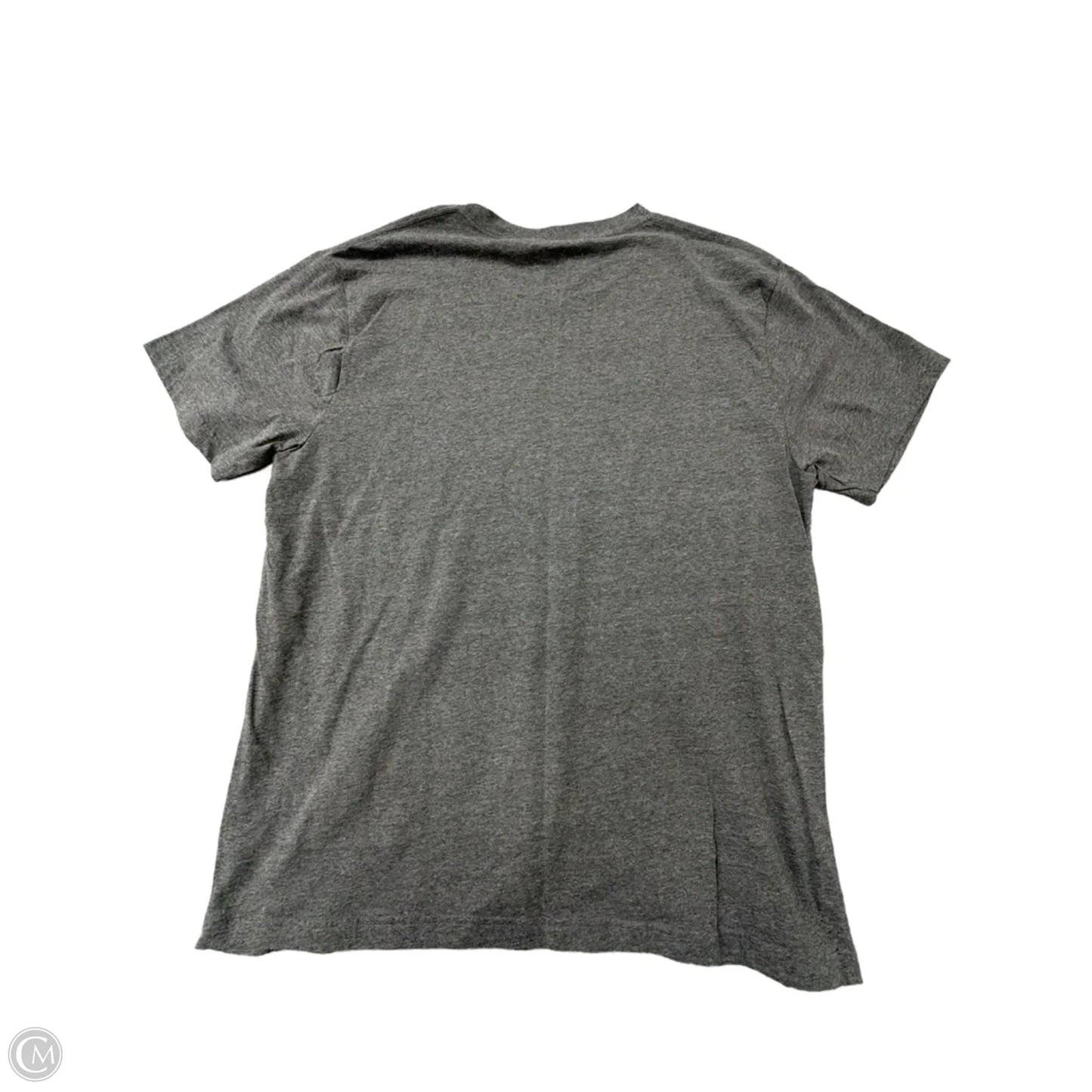 Top Short Sleeve By Clothes Mentor In Grey, Size: Xl