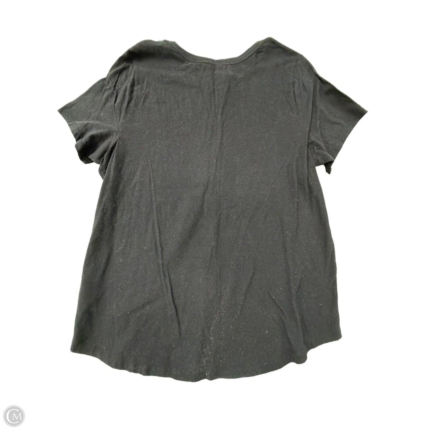 Top Short Sleeve By Old Navy In Black, Size: Xl