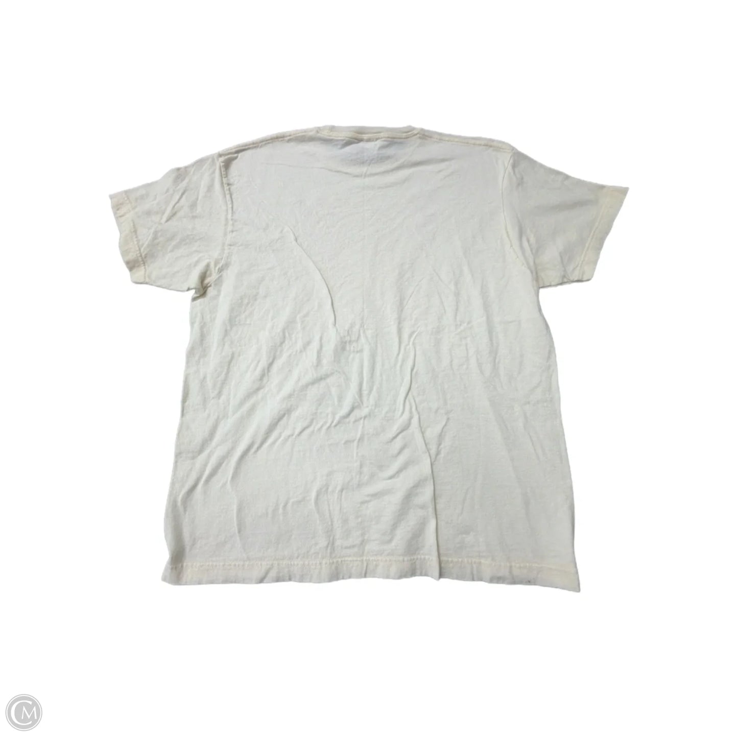 Top Short Sleeve By Tultex In Cream, Size: Xl