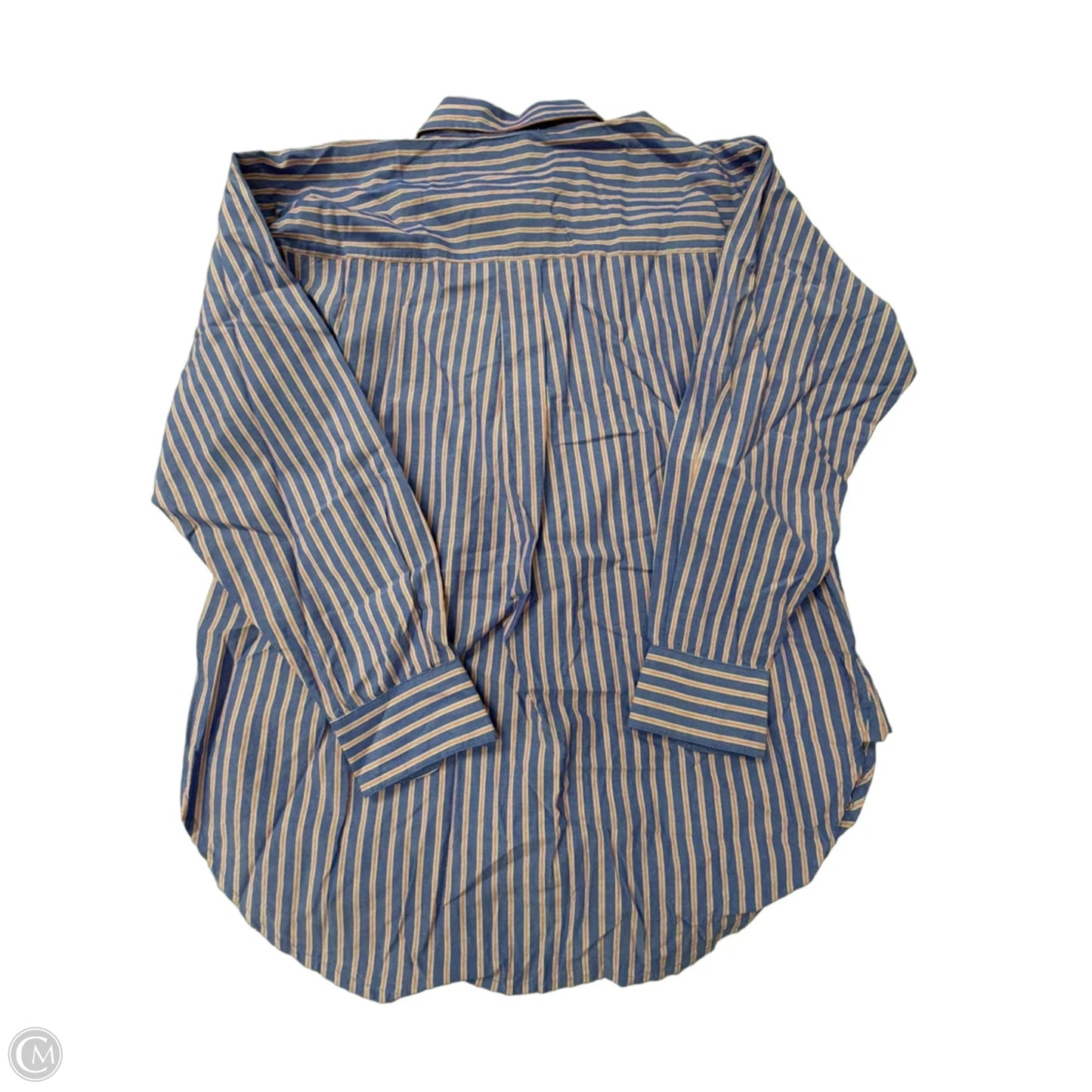 Top Long Sleeve By Loft In Striped Pattern, Size: Xs
