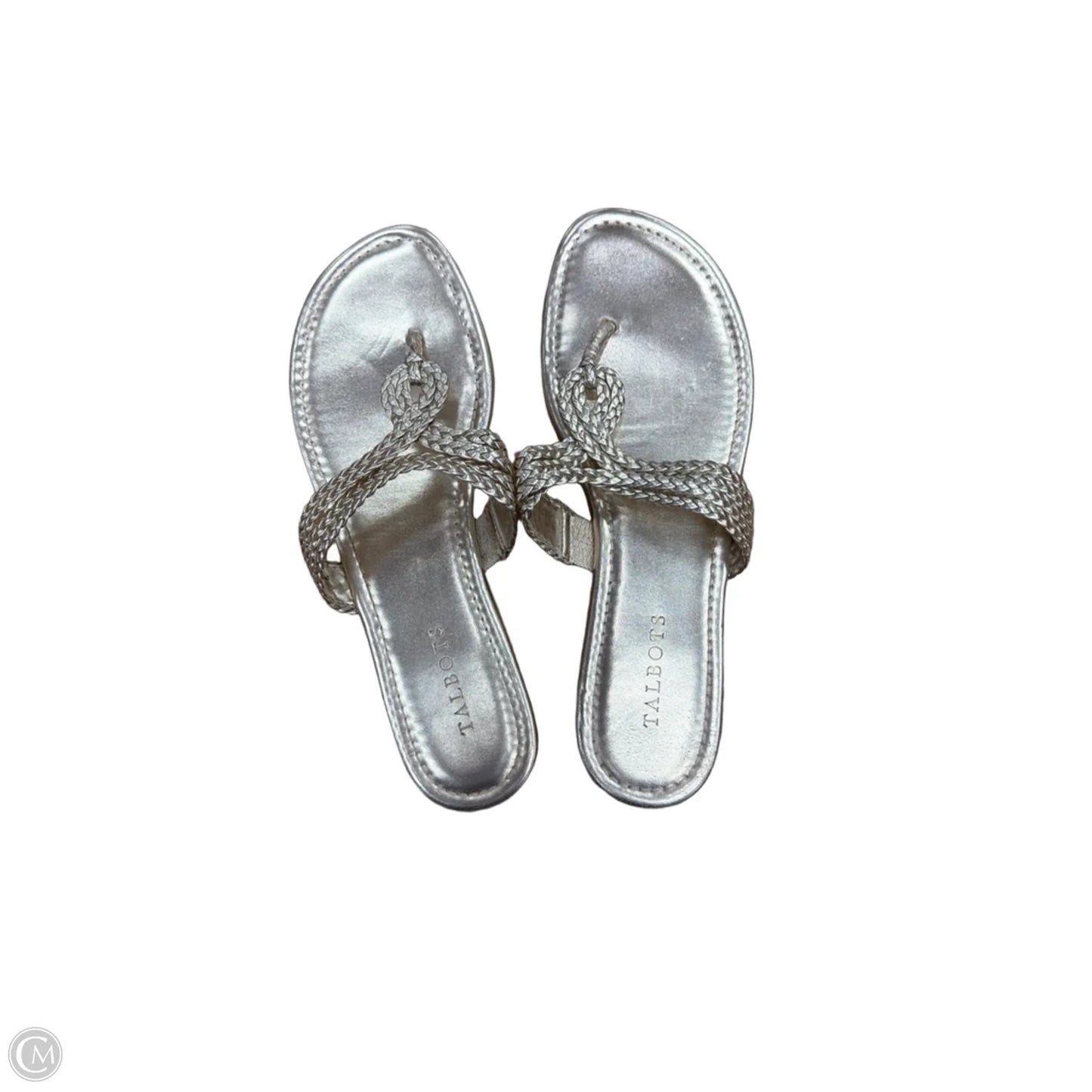 Sandals Flats By Talbots In Gold, Size: 9
