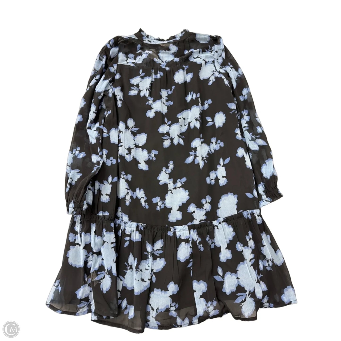Dress Casual Midi By Time And Tru In Floral Print, Size: S