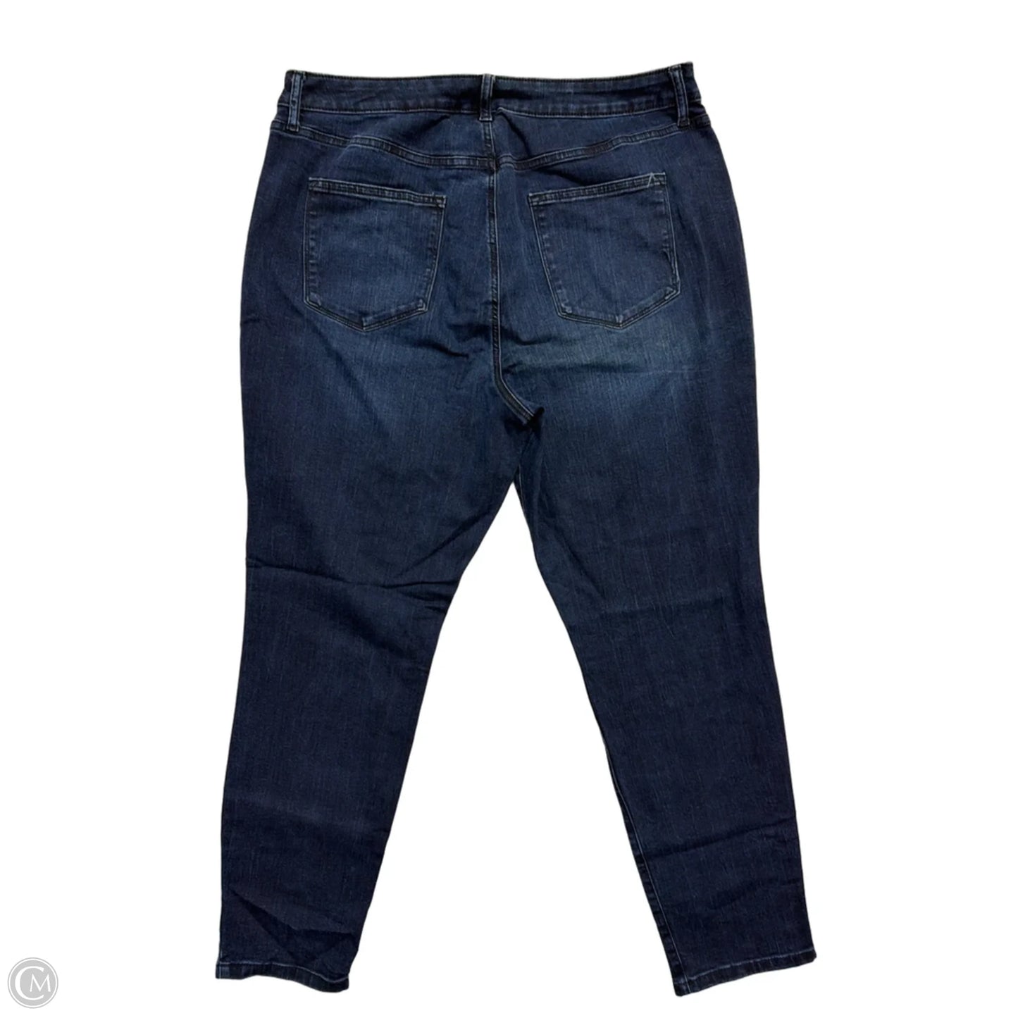 Jeans Skinny By Sonoma In Blue Denim, Size: 18