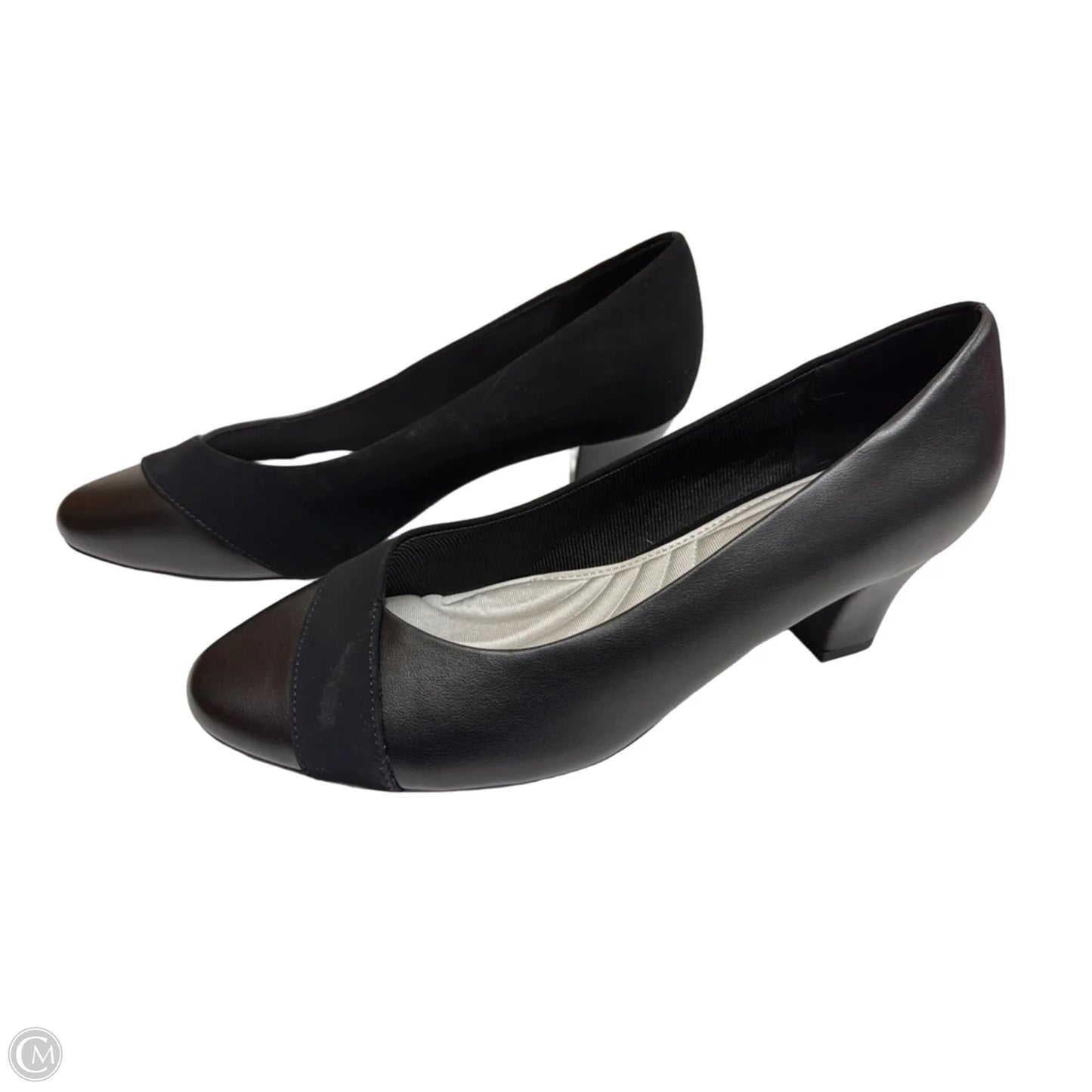 Shoes Heels Kitten By Easy Street In Black, Size: 8.5