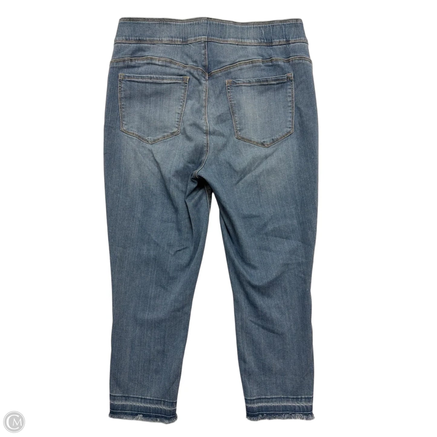 Jeans Skinny By Not Your Daughters Jeans In Blue Denim, Size: 12