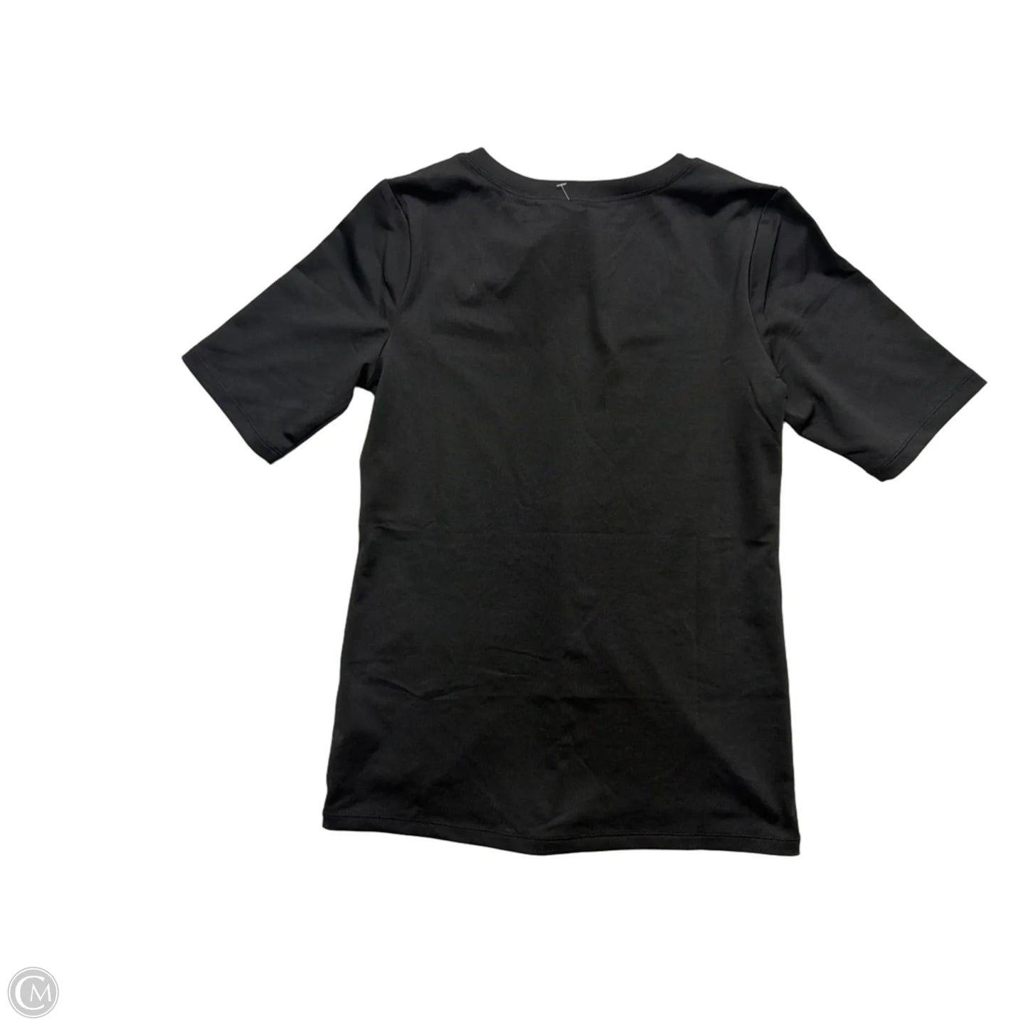 Top Short Sleeve By Susan Graver In Black, Size: Xs