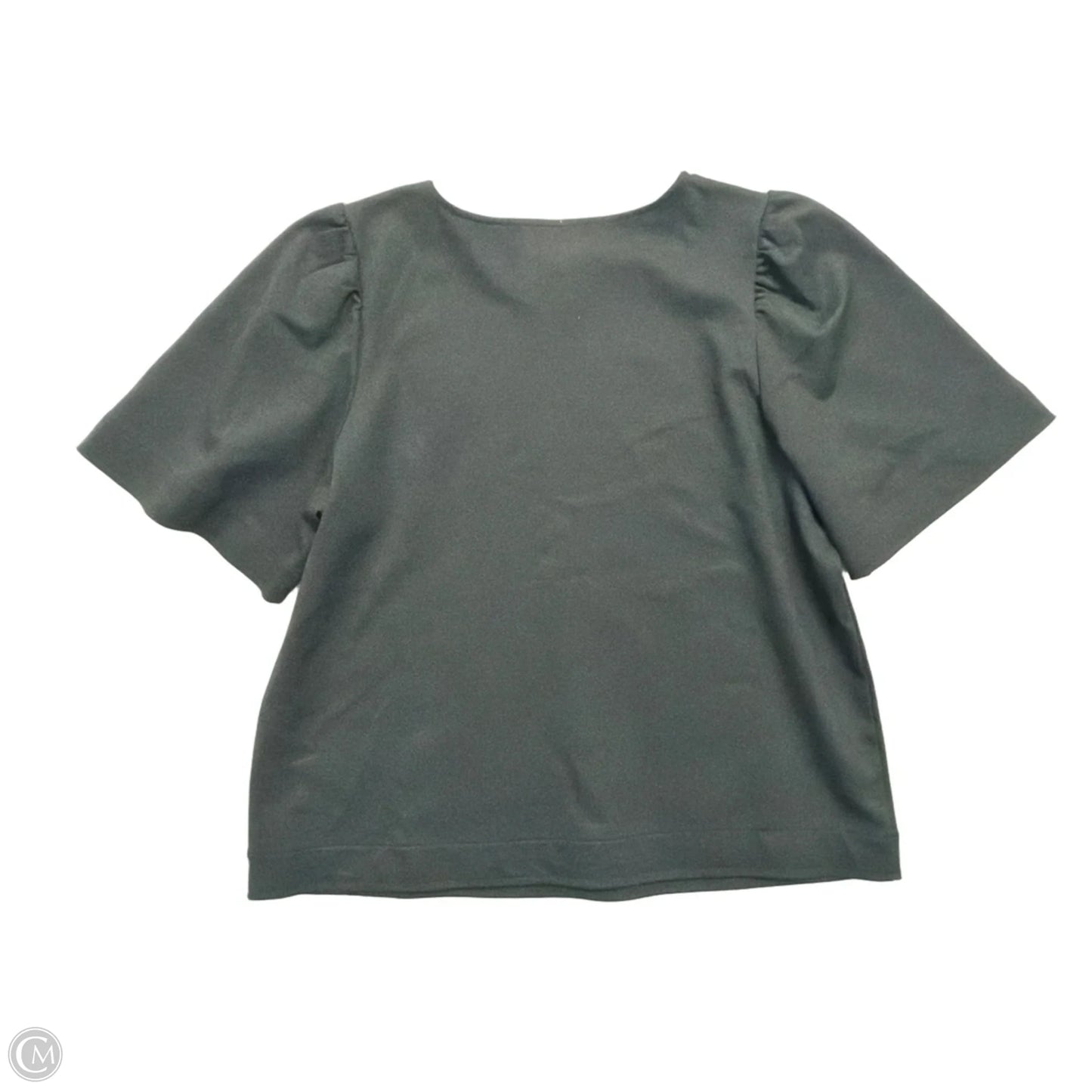 Top Short Sleeve By Nine West In Black, Size: L