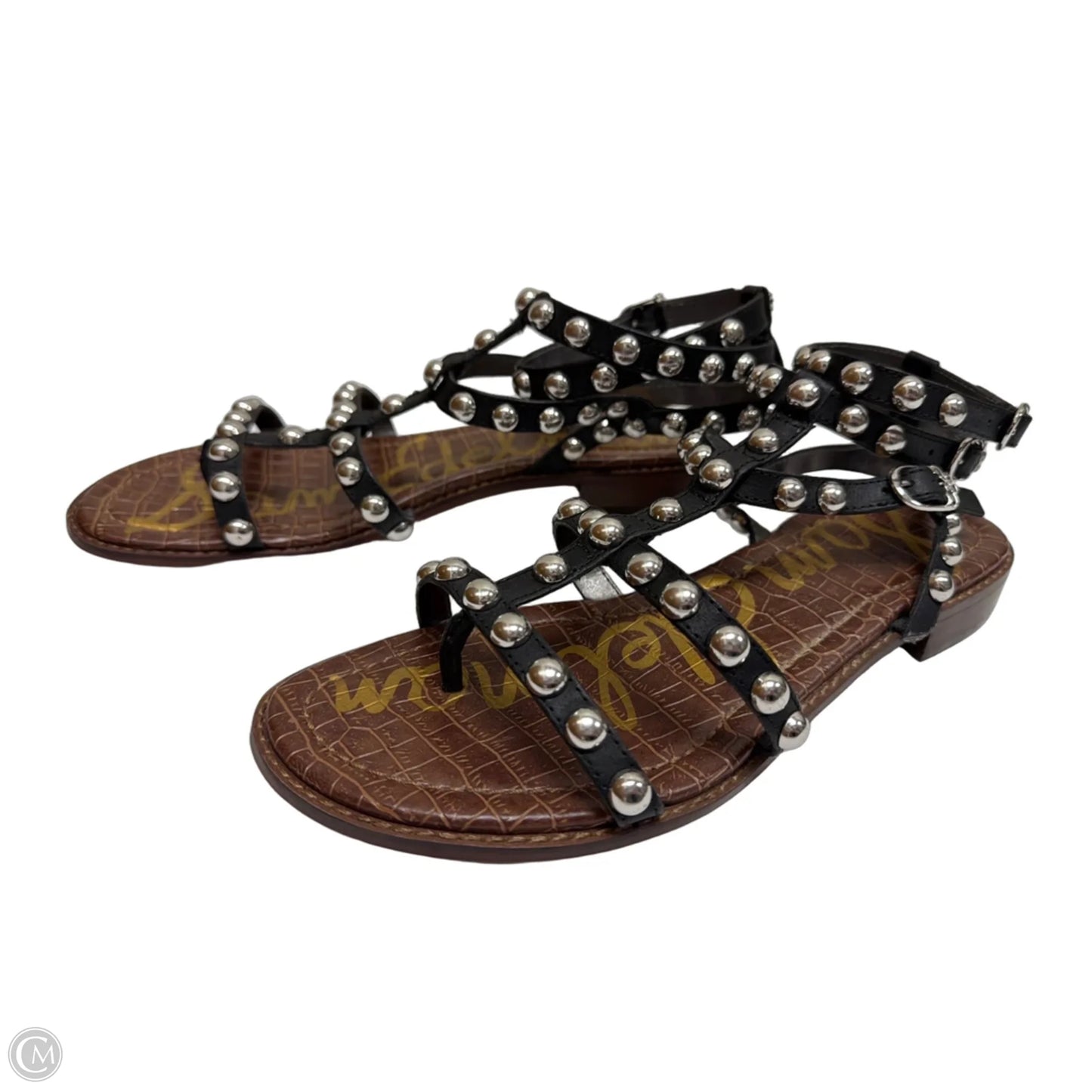 Sandals Flats By Sam Edelman In Black, Size: 9