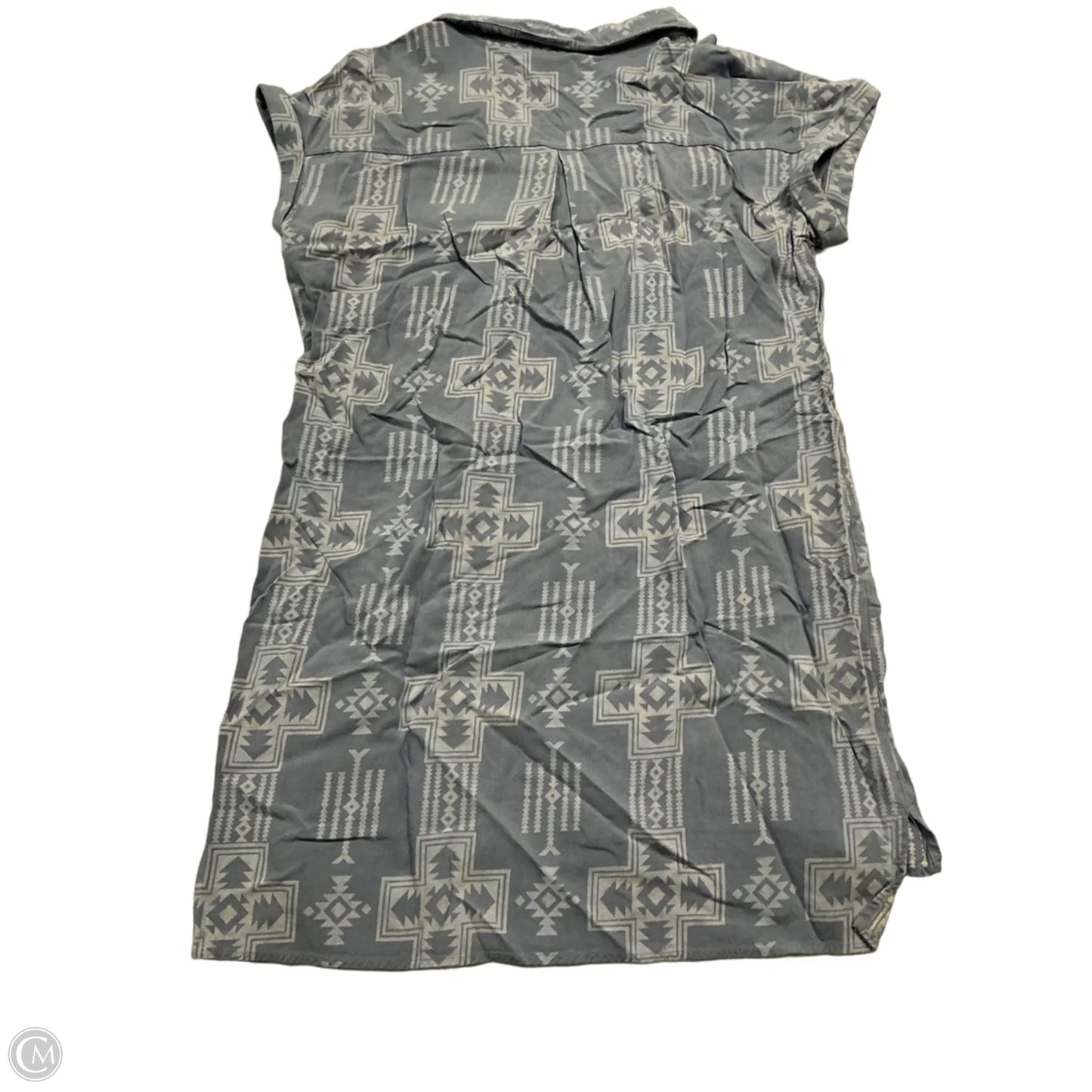 Tunic Short Sleeve By Rock And Republic In Blue, Size: L