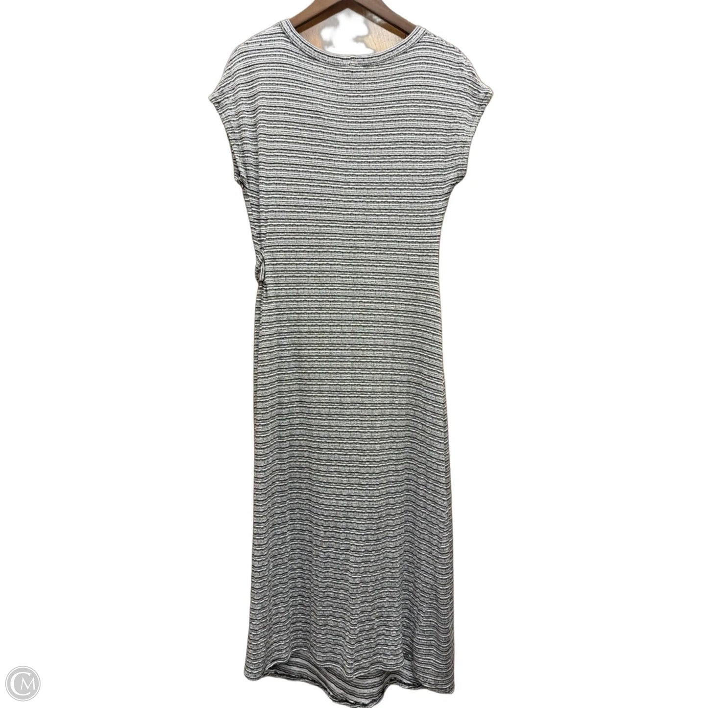 Dress Casual Maxi By See You Monday In Black & White, Size: L